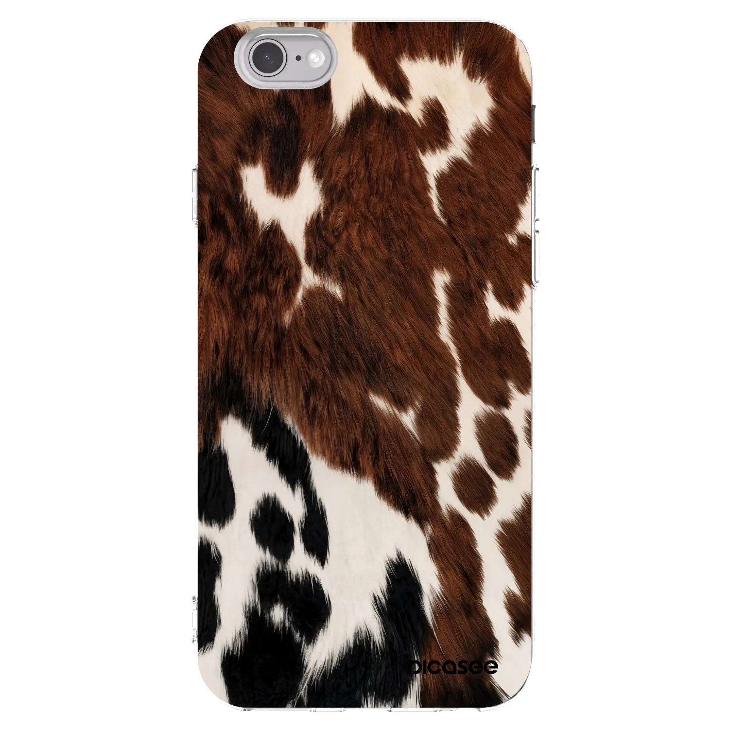 Picasee silikonski prozorni ovitek za Apple iPhone 6/6S - Rust