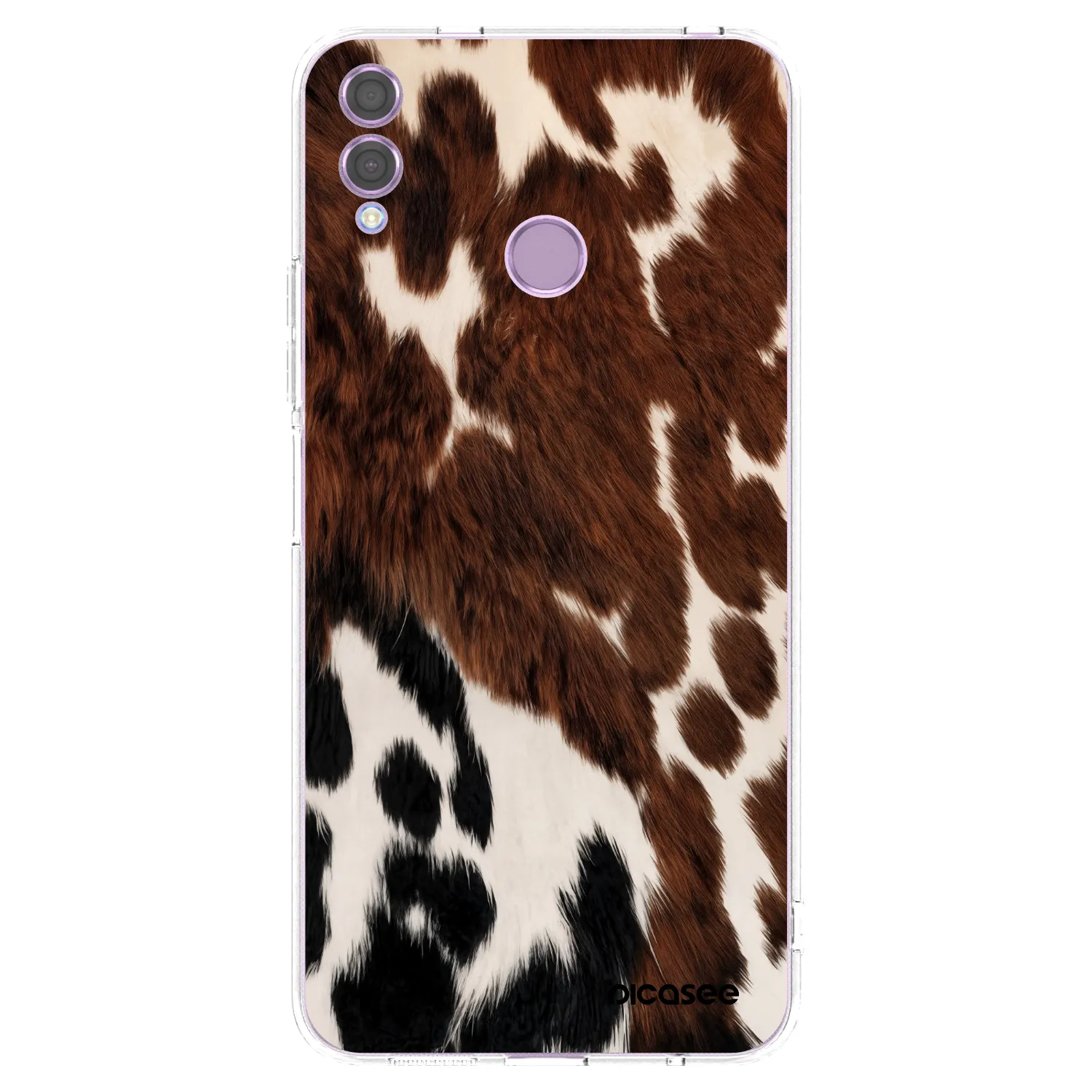 Picasee silikonski prozorni ovitek za Honor 8X - Rust