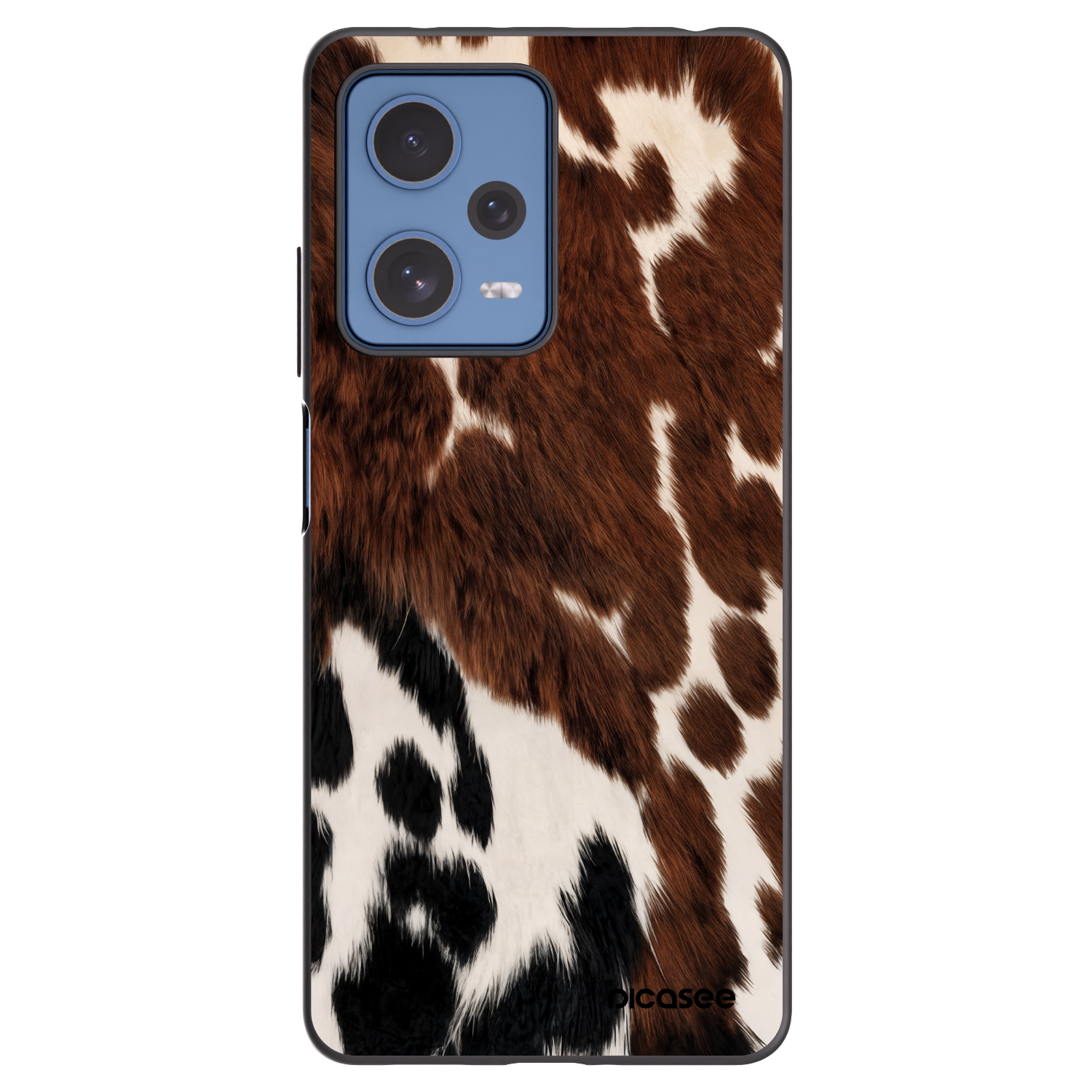 Picasee silikonski črni ovitek za Xiaomi Redmi Note 12 Pro 5G - Rust