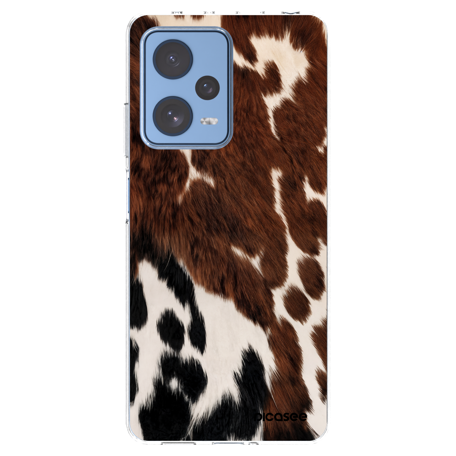 Picasee silikonski prozorni ovitek za Xiaomi Redmi Note 12 Pro 5G - Rust