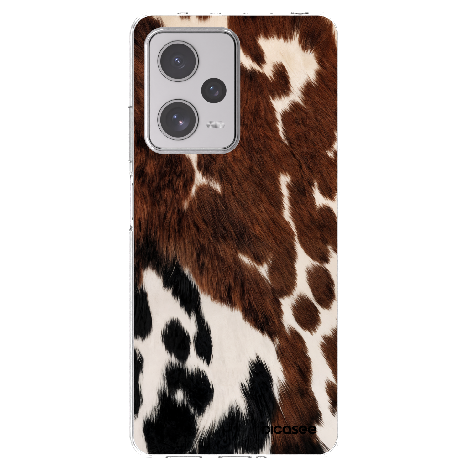 Picasee silikonski prozorni ovitek za Xiaomi Redmi Note 12 Pro+ 5G - Rust