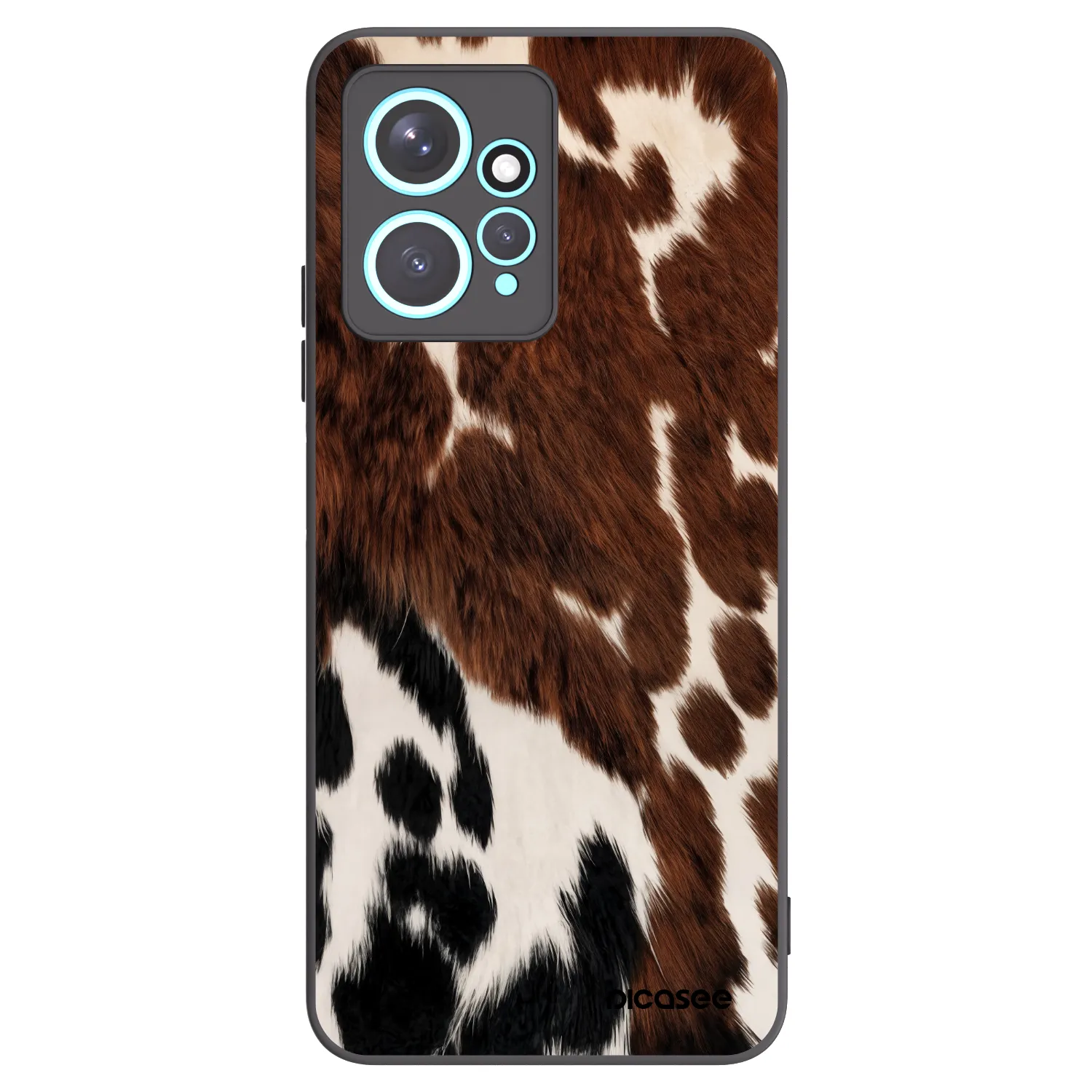 Picasee silikonski črni ovitek za Xiaomi Redmi Note 12 4G - Rust