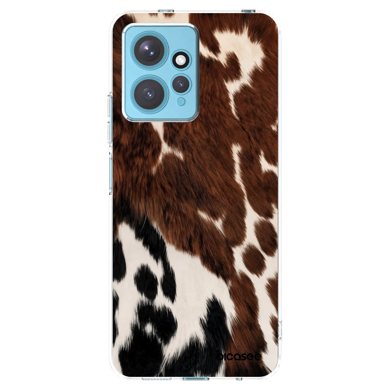 Picasee silikonski prozorni ovitek za Xiaomi Redmi Note 12 4G - Rust