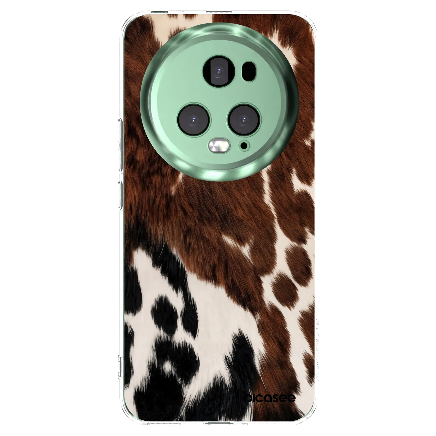 Picasee silikonski prozorni ovitek za Honor Magic5 Pro - Rust