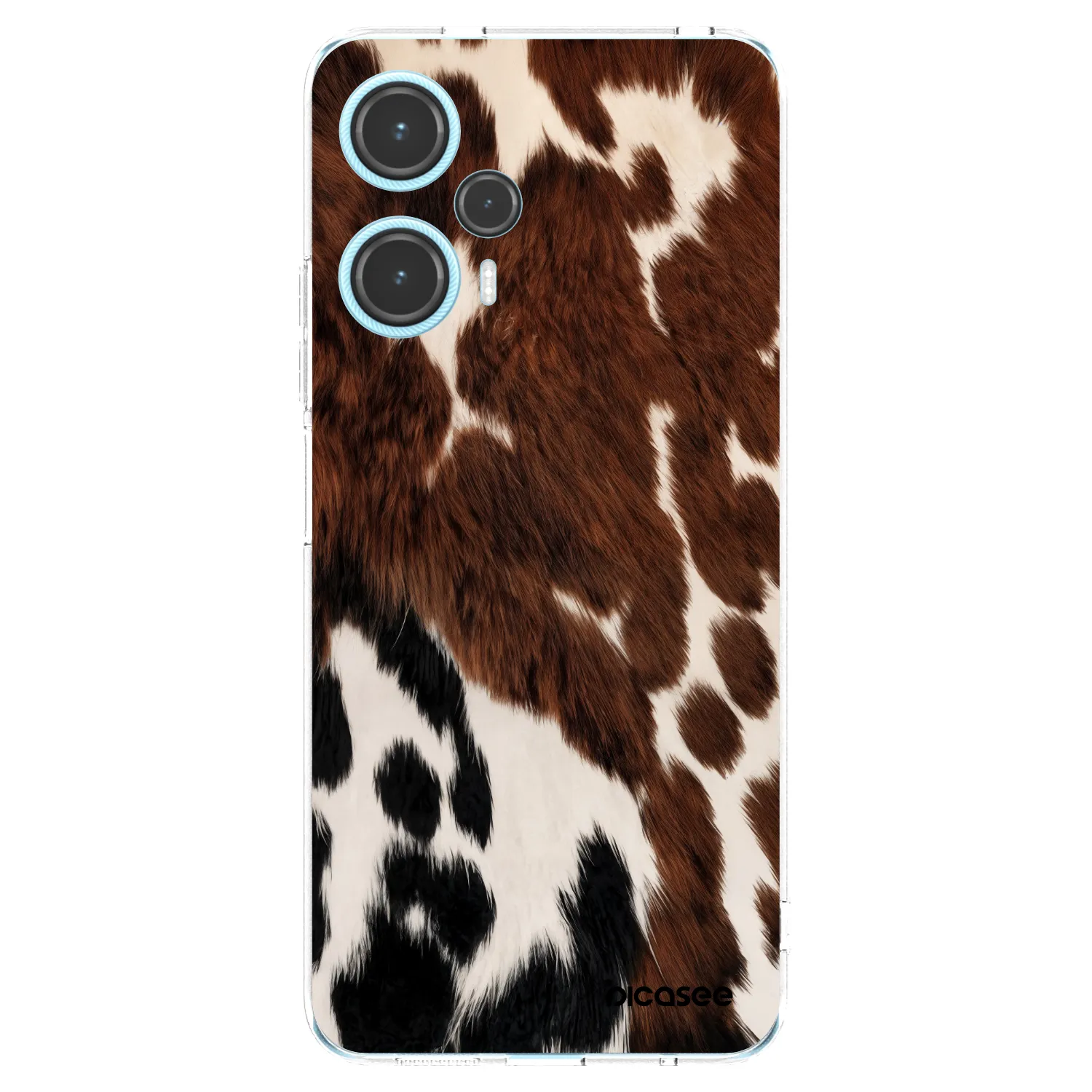 Picasee silikonski prozorni ovitek za Xiaomi Poco F5 - Rust