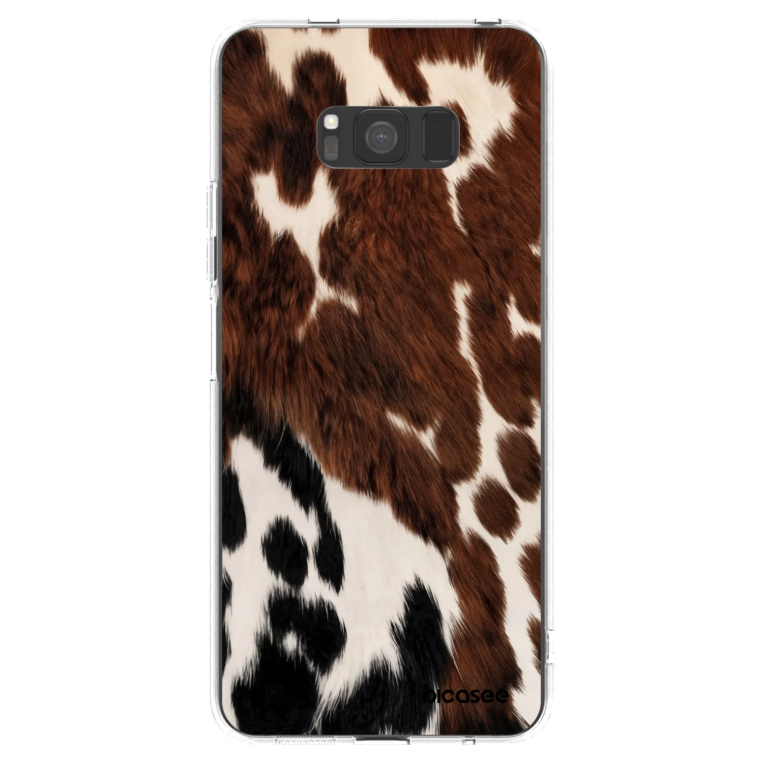 Picasee silikonski prozorni ovitek za Samsung Galaxy S8 G950F - Rust