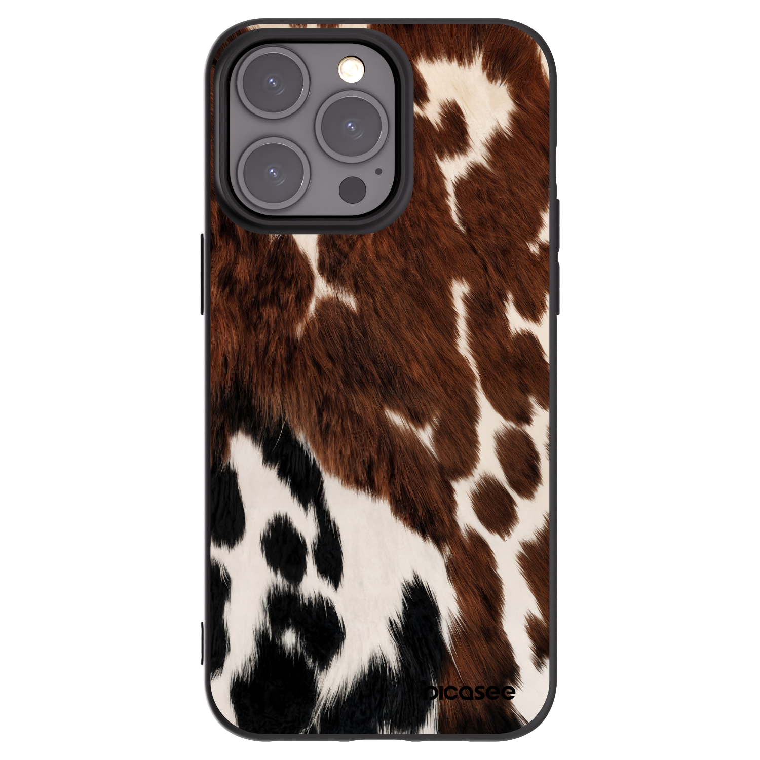 Picasee silikonski črni ovitek za Apple iPhone 15 Pro Max - Rust