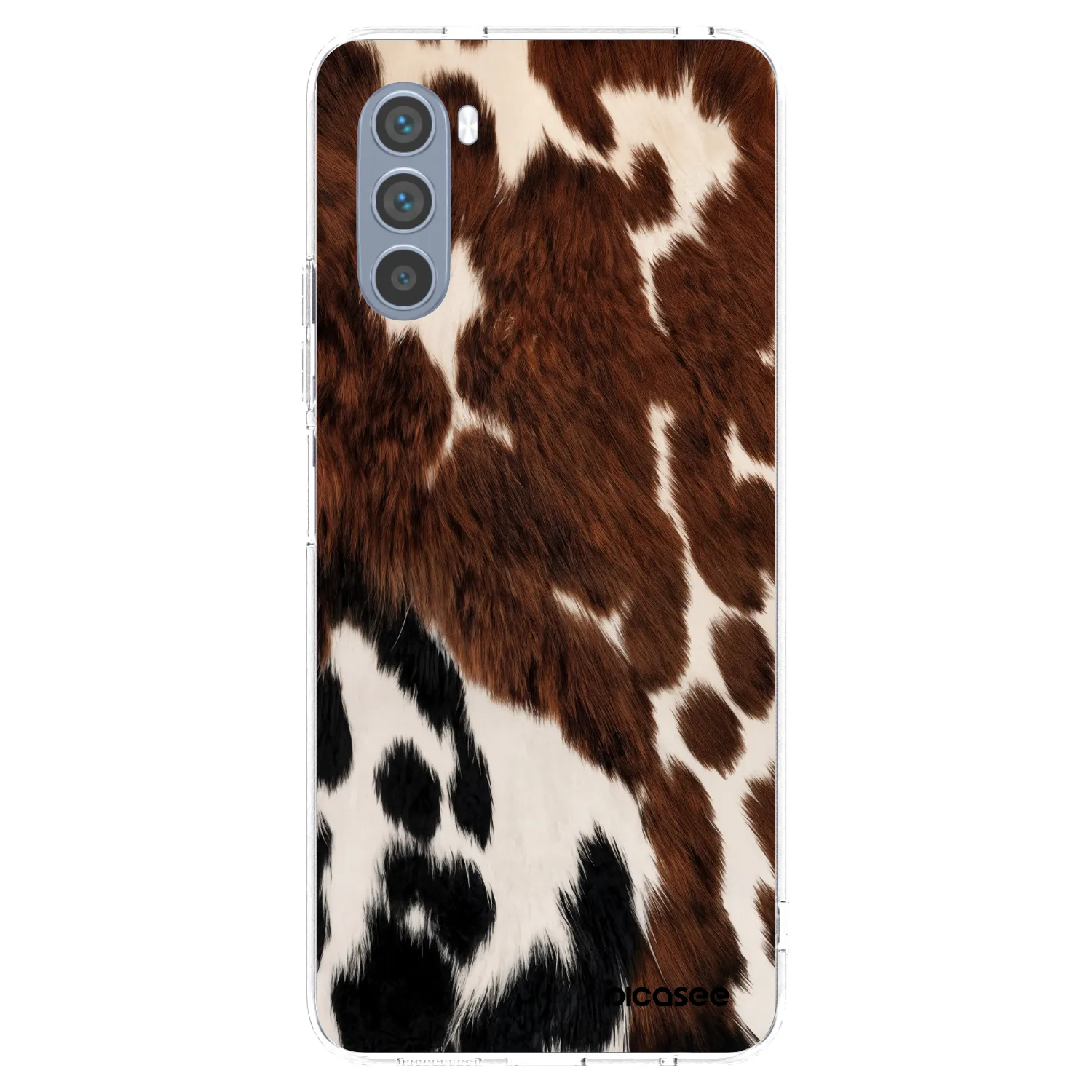 Picasee silikonski prozorni ovitek za Motorola Moto G62 - Rust