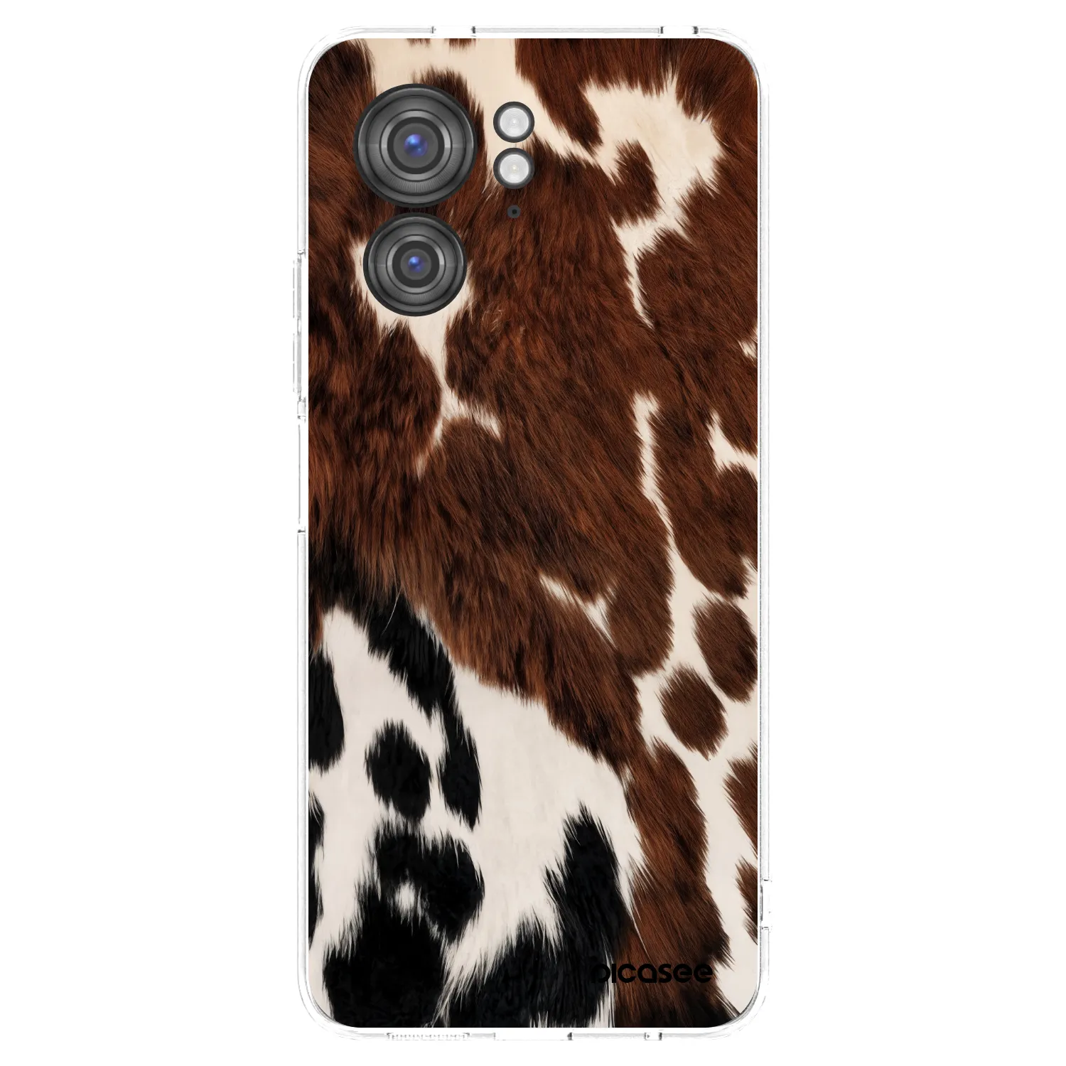 Picasee silikonski prozorni ovitek za Motorola Edge 40 - Rust