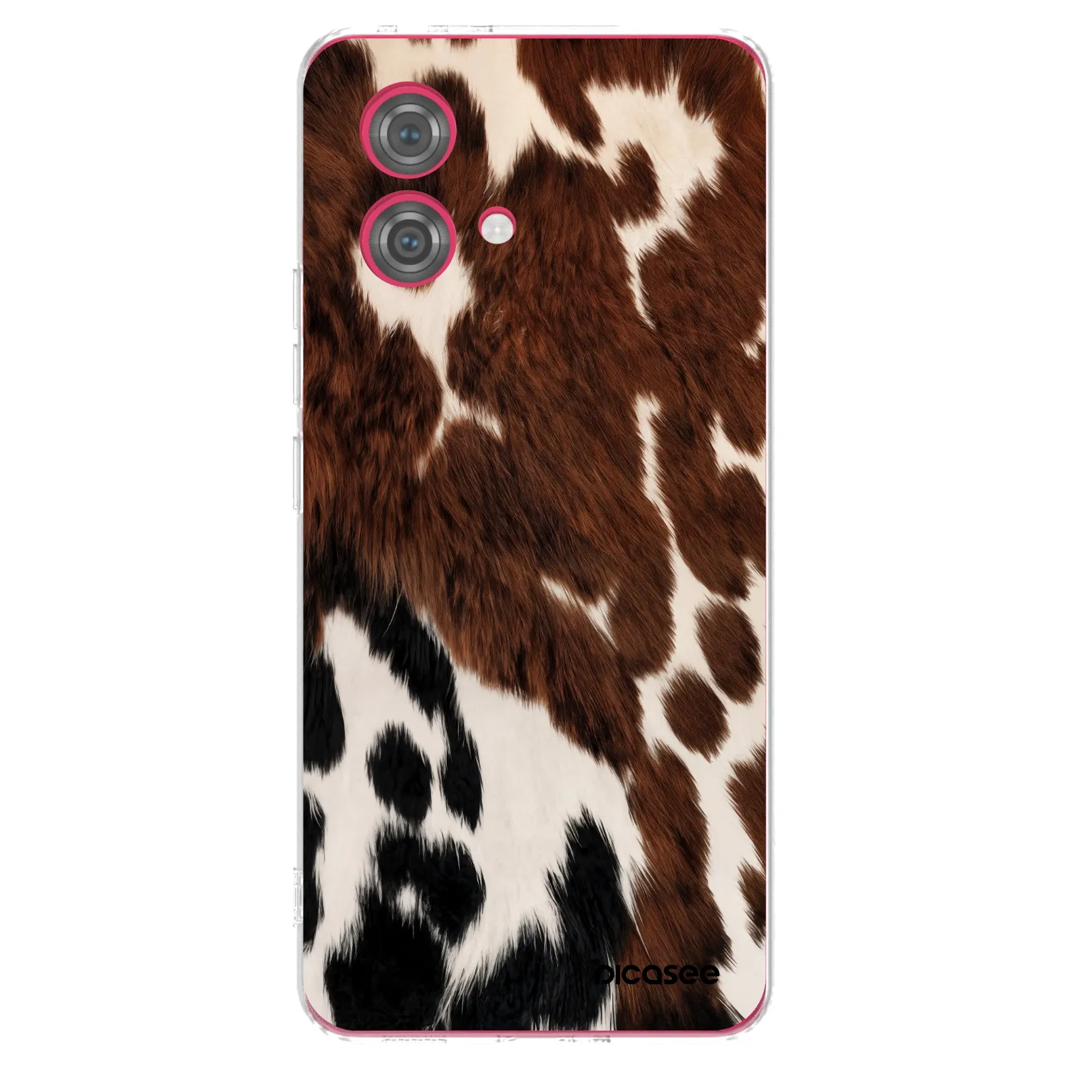 Picasee silikonski prozorni ovitek za Motorola Moto G84 5G - Rust