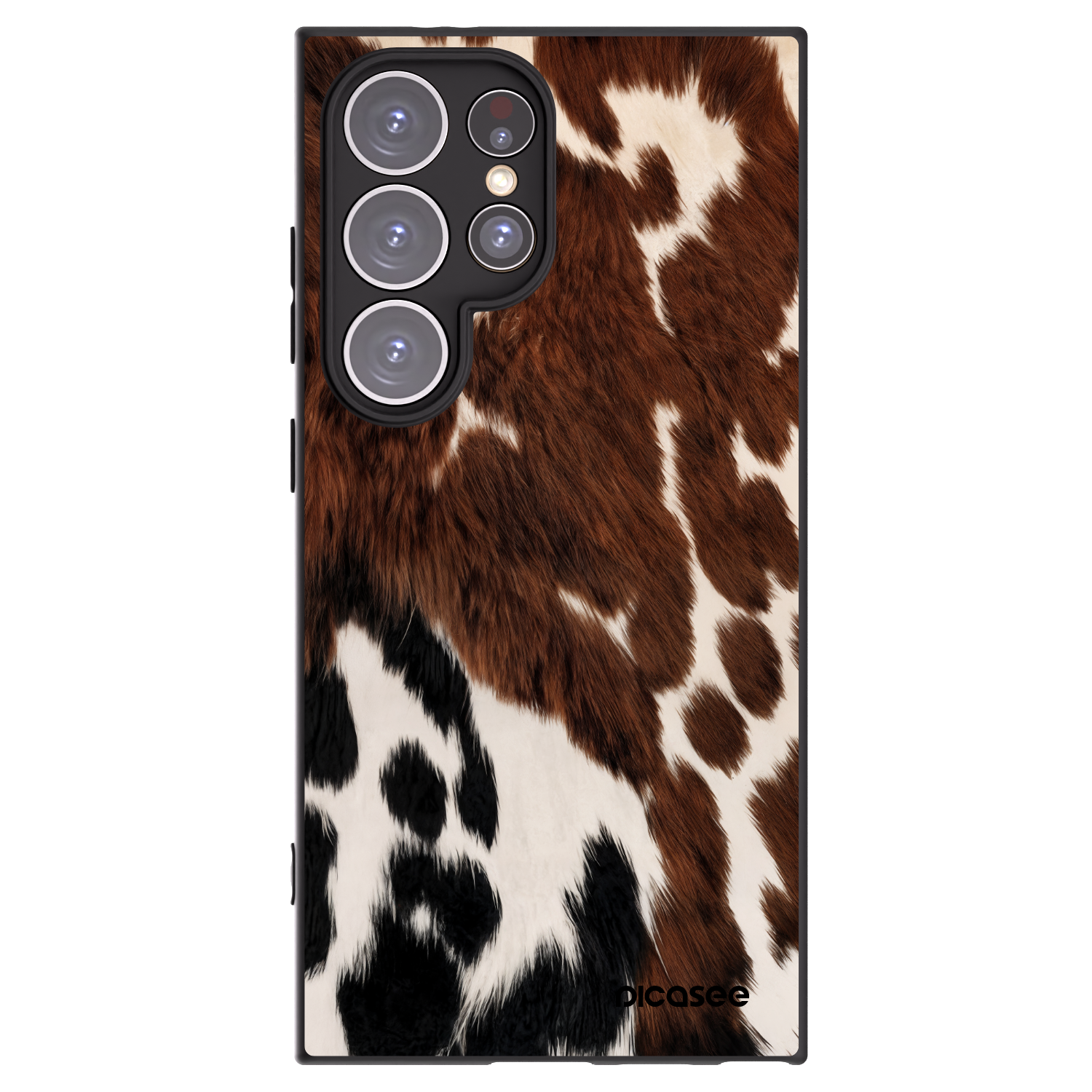 Picasee silikonski črni ovitek za Samsung Galaxy S24 Ultra S928B 5G - Rust