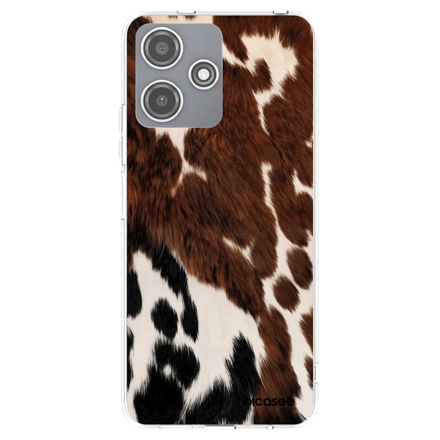 Picasee silikonski prozorni ovitek za Xiaomi Redmi 12 5G - Rust