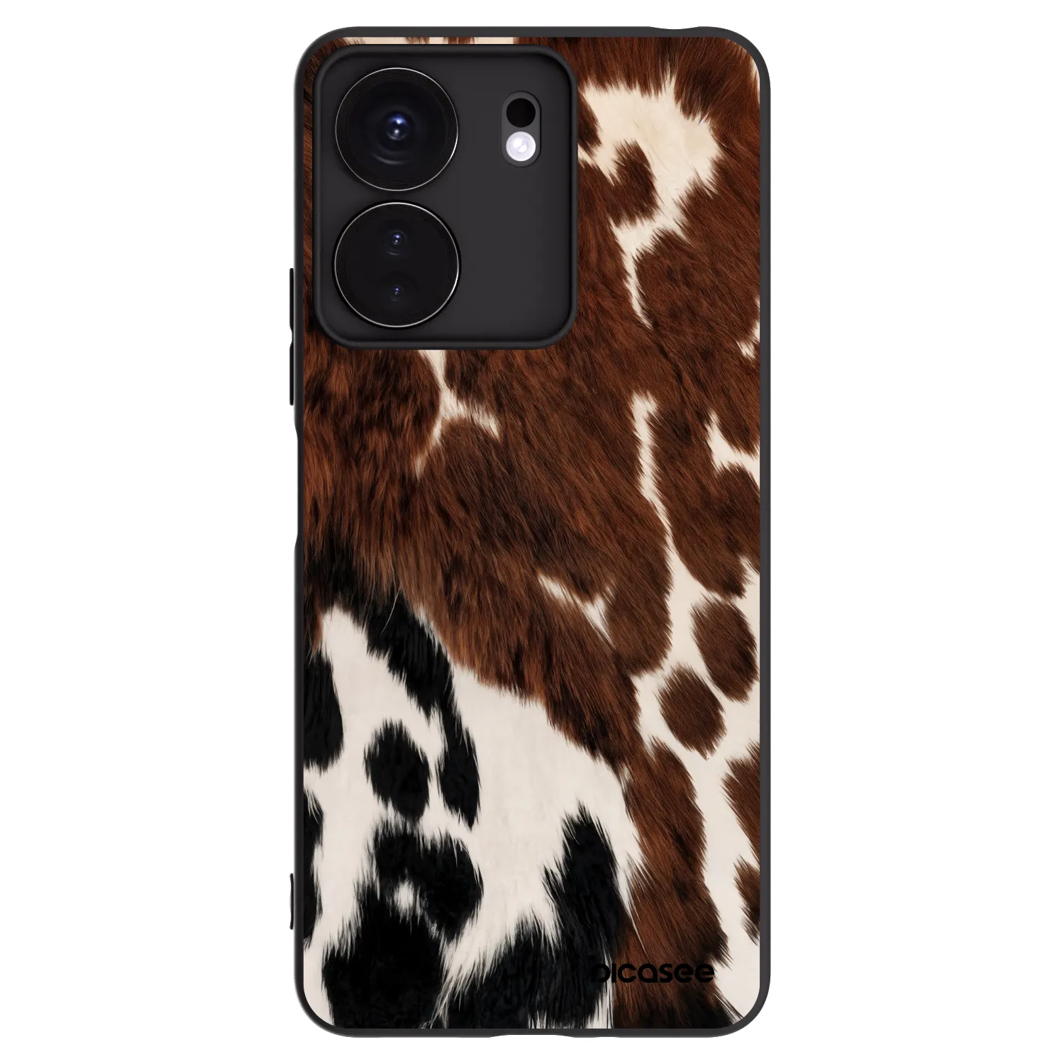 Picasee silikonski črni ovitek za Xiaomi Redmi 13C 4G - Rust