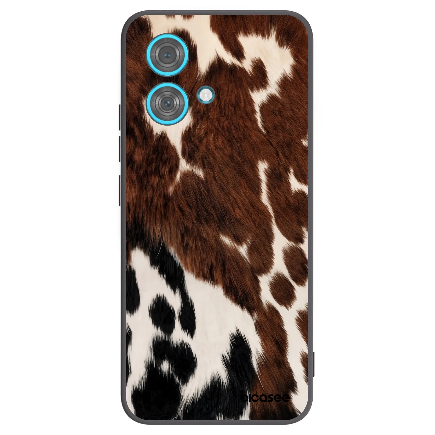 Picasee silikonski črni ovitek za Motorola Edge 40 Neo - Rust