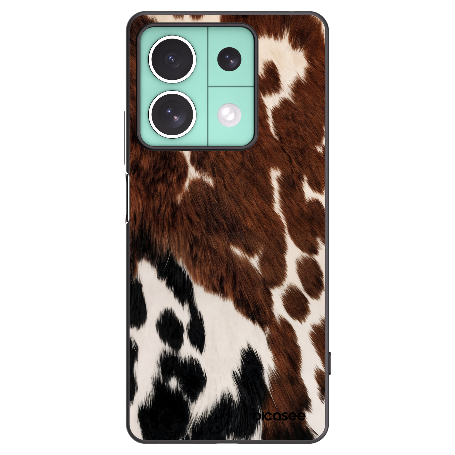Picasee silikonski črni ovitek za Xiaomi Redmi Note 13 5G - Rust