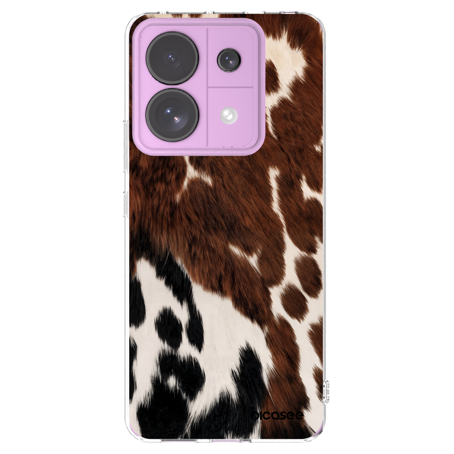 Picasee silikonski prozorni ovitek za Xiaomi Redmi Note 13 Pro 5G - Rust