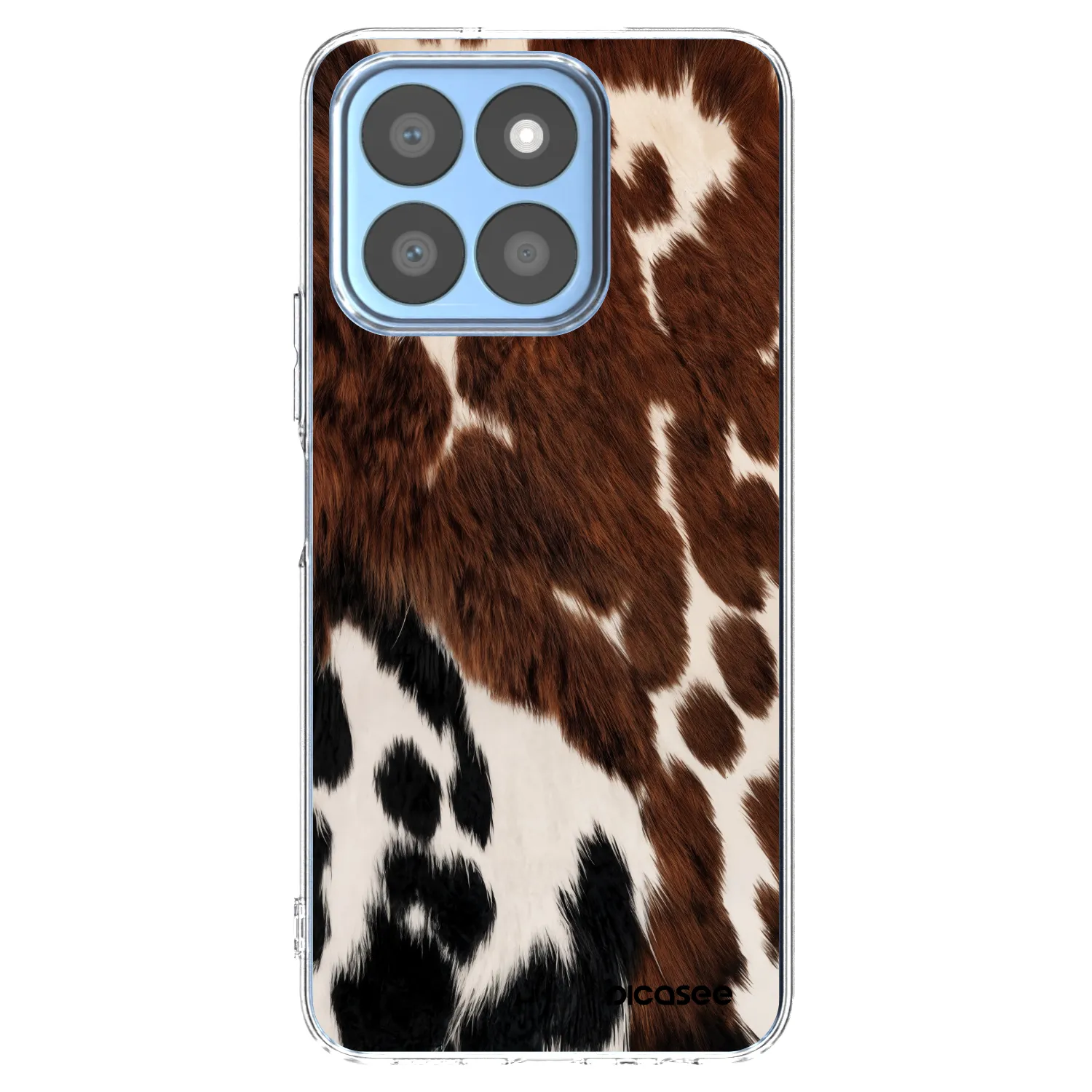 Picasee silikonski prozorni ovitek za Honor X8b - Rust