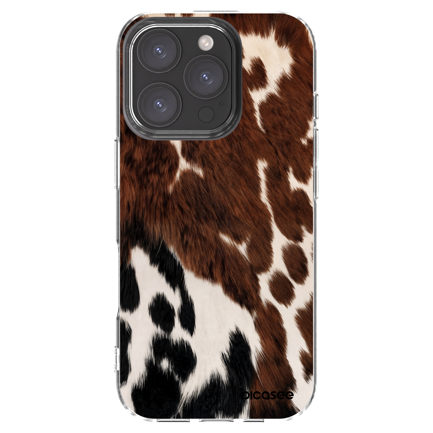 Picasee silikonski prozorni ovitek za Apple iPhone 16 Pro - Rust