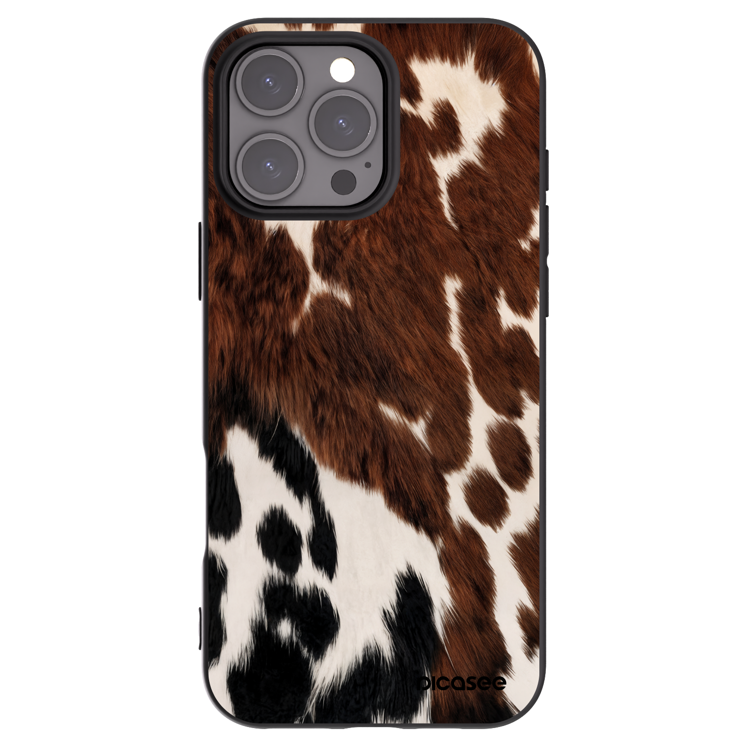 Picasee silikonski črni ovitek za Apple iPhone 16 Pro Max - Rust