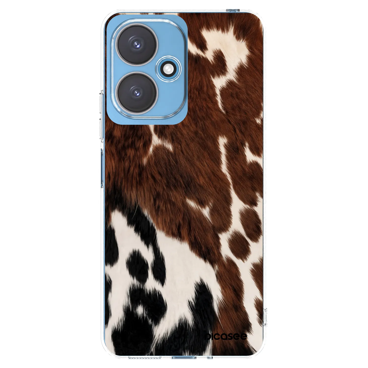 Picasee silikonski prozorni ovitek za Xiaomi Redmi 13C 5G - Rust