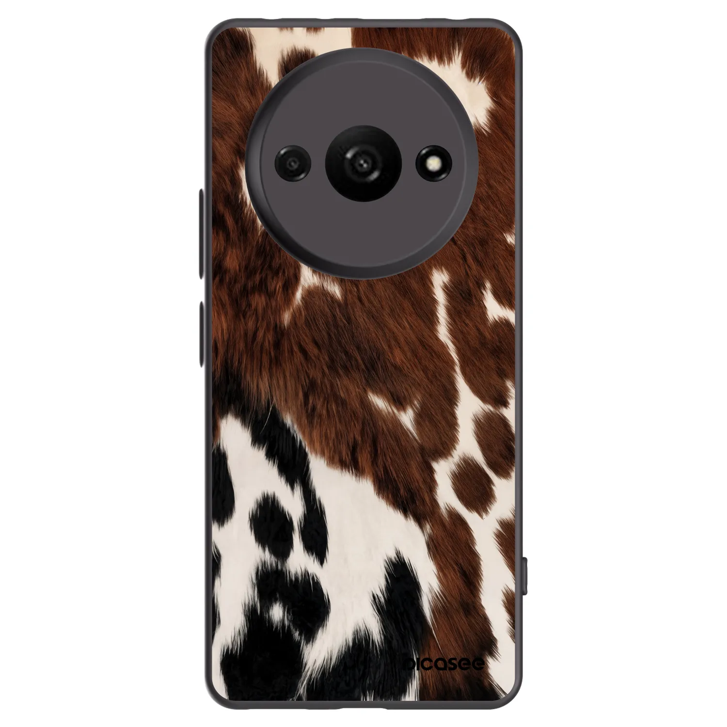 Picasee silikonski črni ovitek za Xiaomi Redmi A3 - Rust