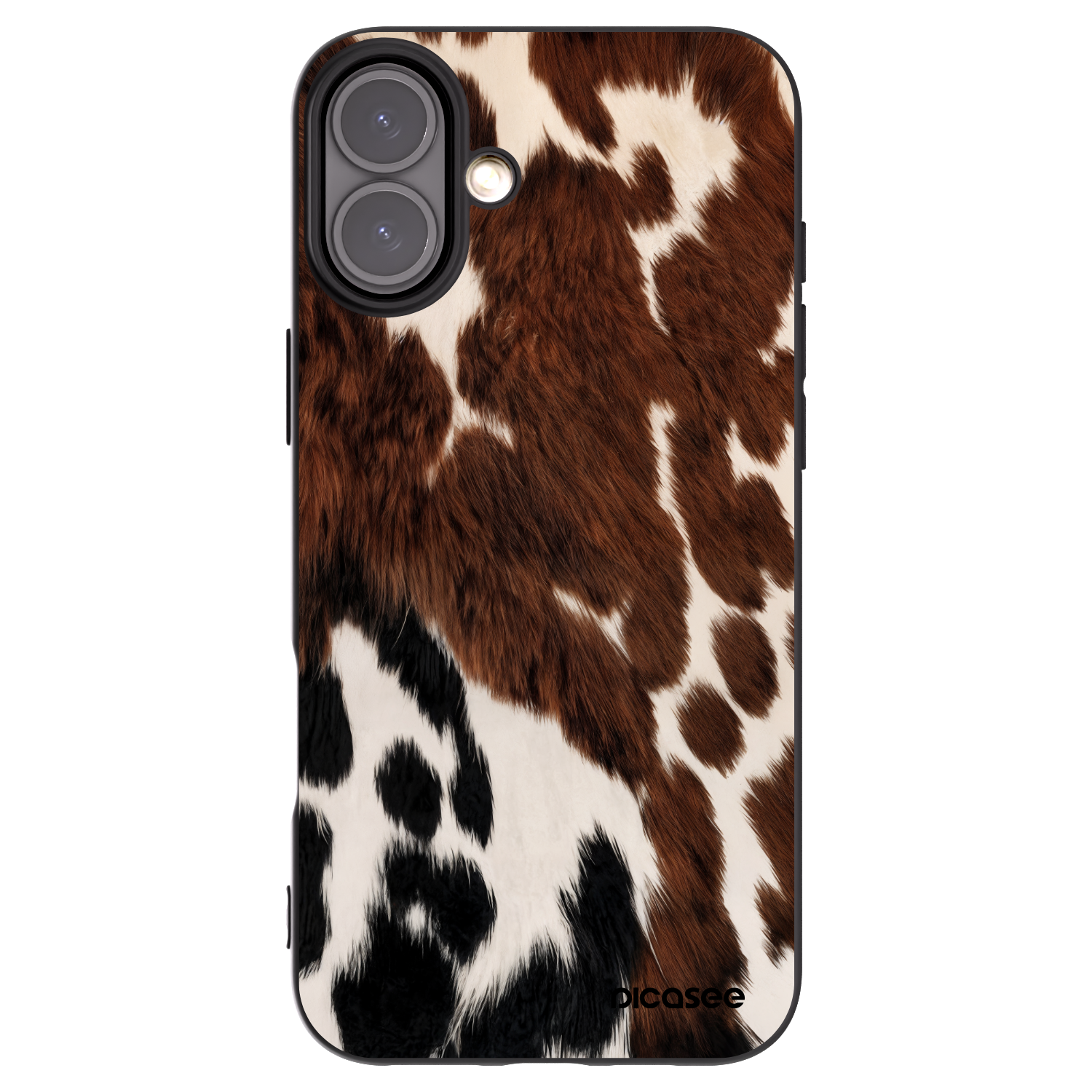 Picasee silikonski črni ovitek za Apple iPhone 16 Plus - Rust