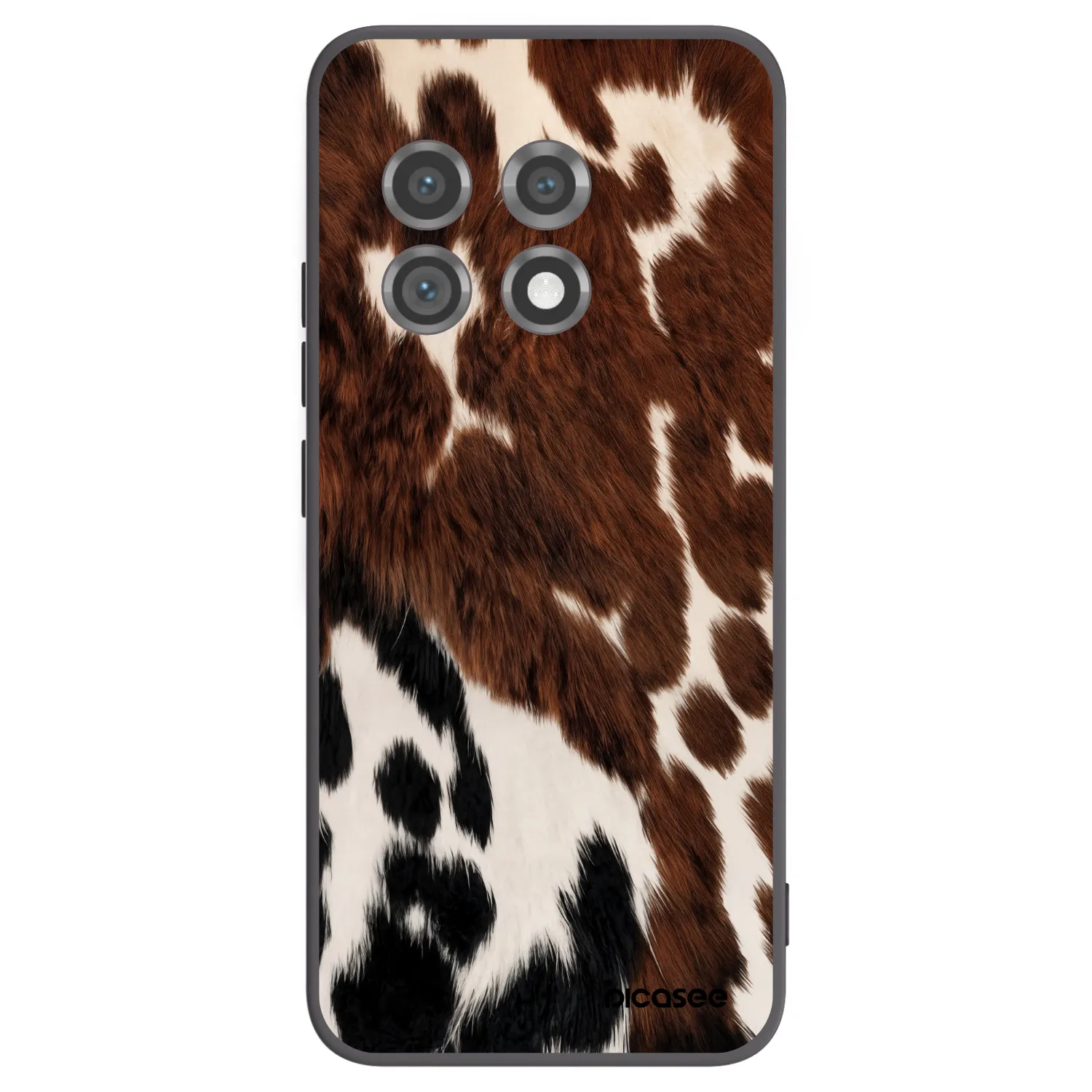 Picasee silikonski črni ovitek za OnePlus 11 5G - Rust