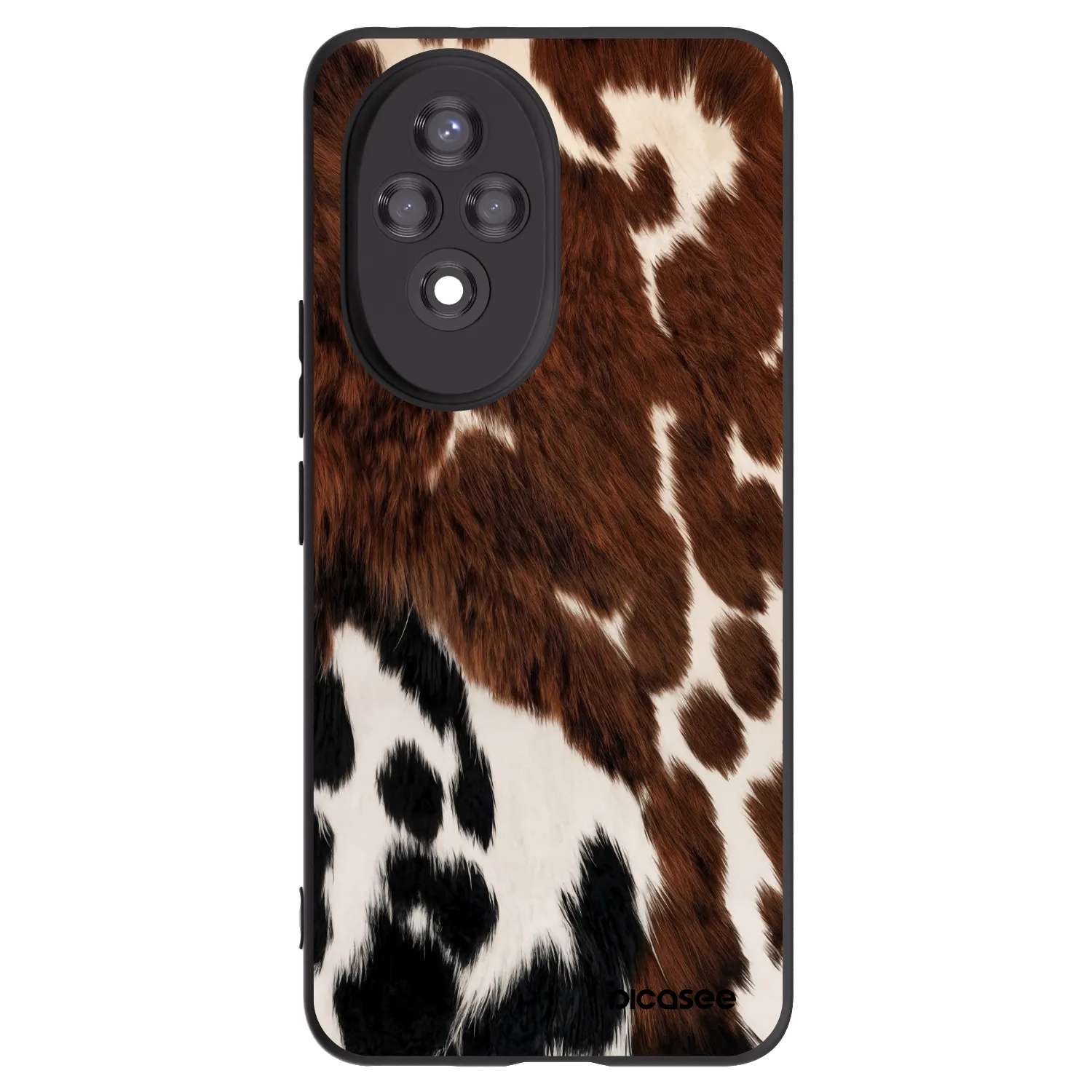 Picasee silikonski črni ovitek za Honor 200 Pro 5G - Rust