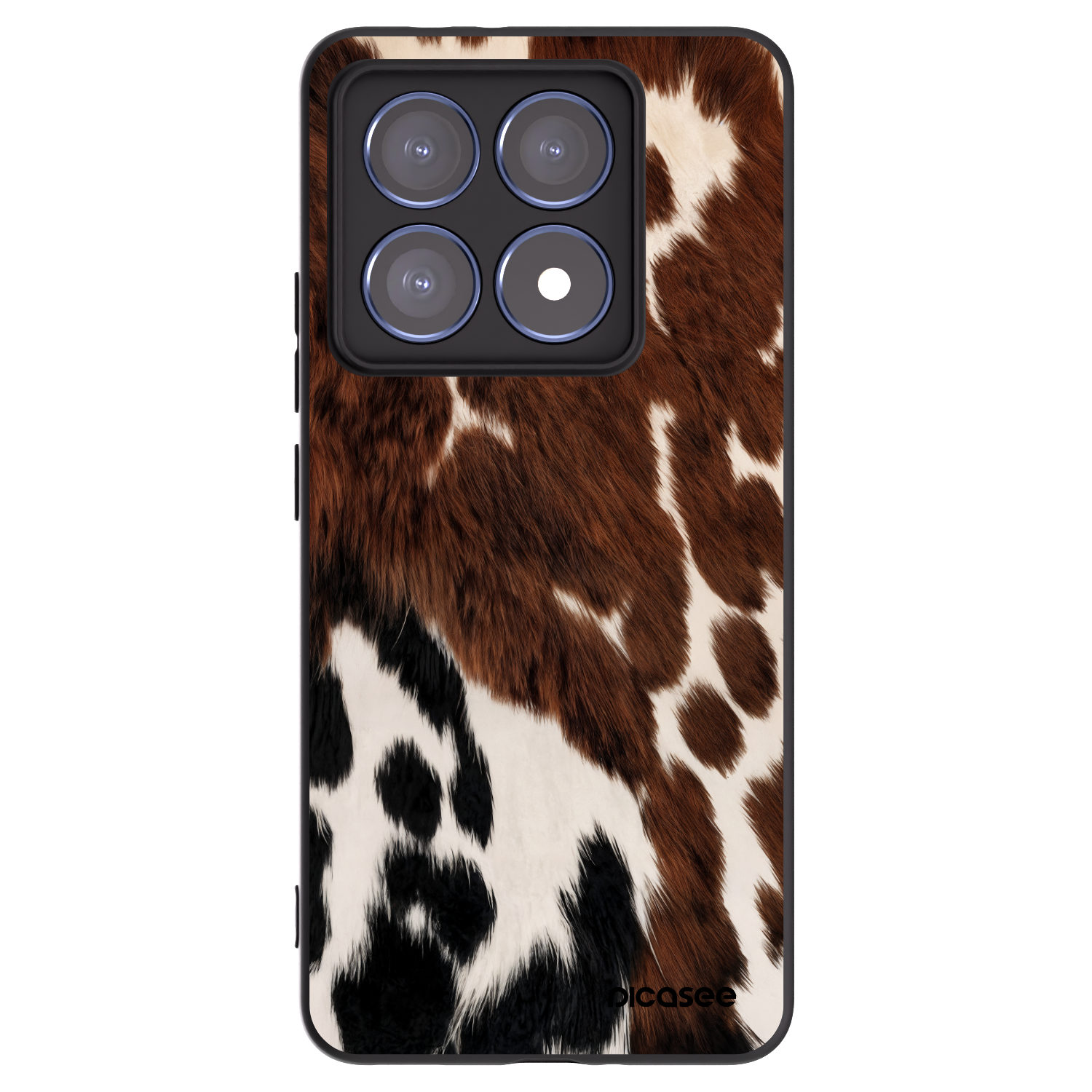 Picasee silikonski črni ovitek za Xiaomi 14T Pro - Rust