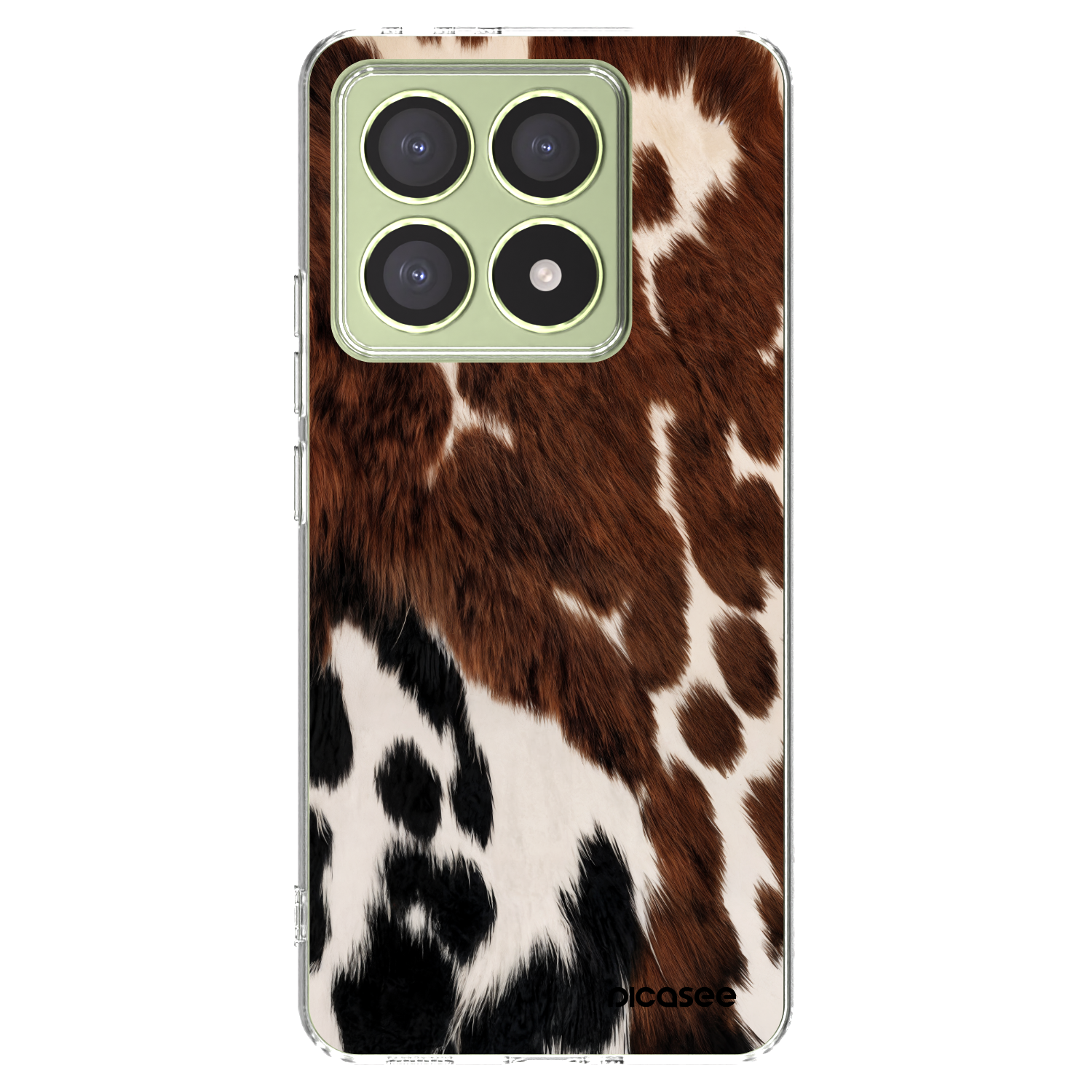 Picasee silikonski prozorni ovitek za Xiaomi 14T - Rust