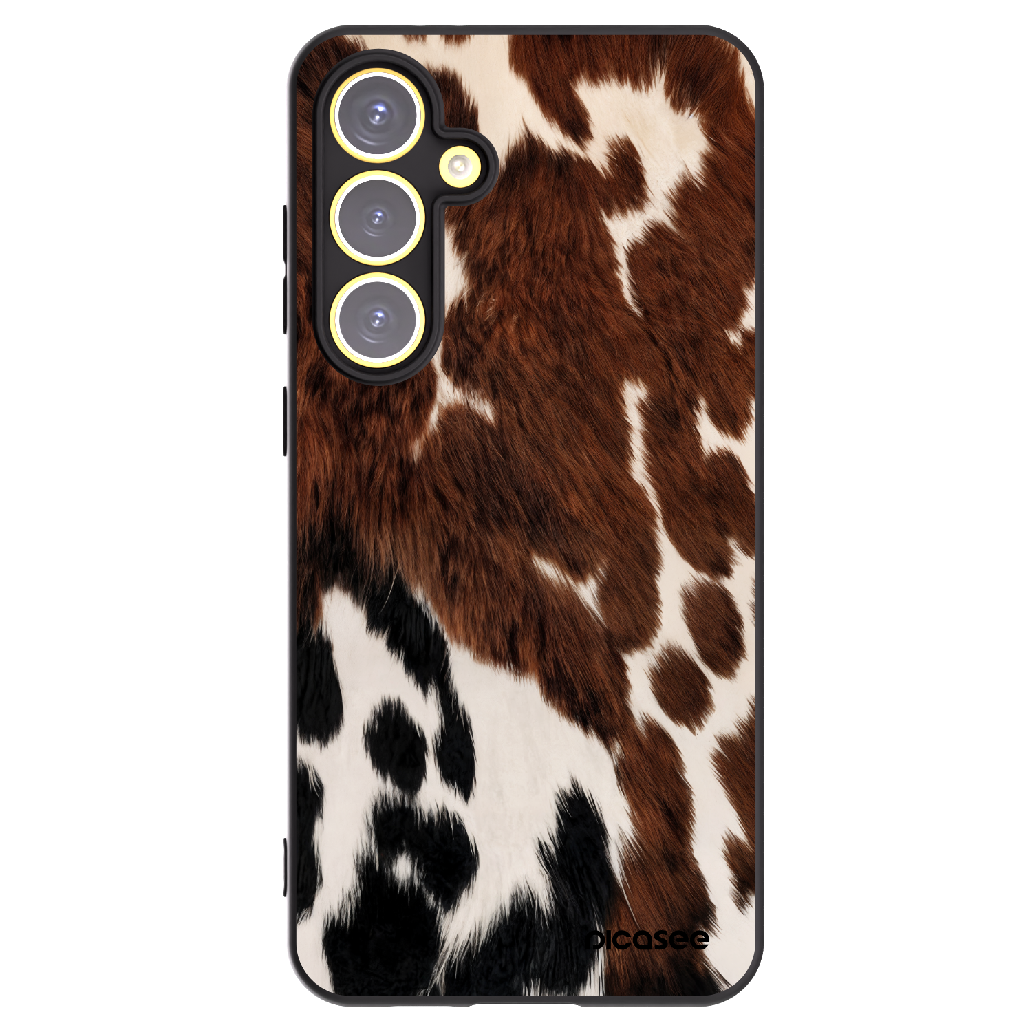 Picasee silikonski črni ovitek za Samsung Galaxy S24 FE S721B - Rust