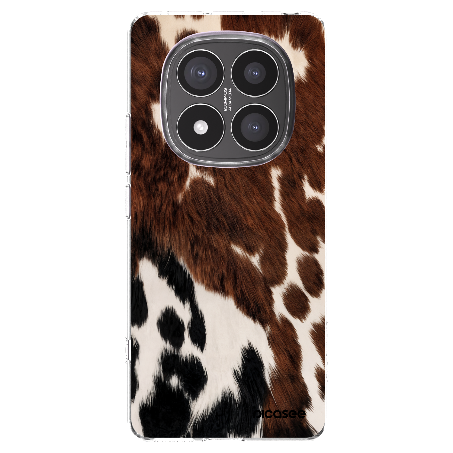 Picasee silikonski prozorni ovitek za Xiaomi Redmi Note 14 Pro+ 5G - Rust