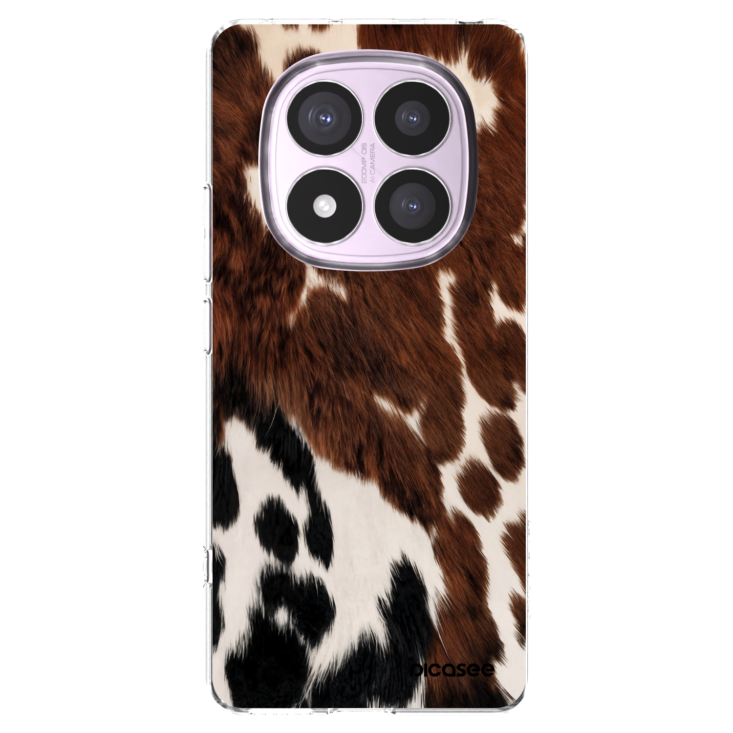 Picasee silikonski prozorni ovitek za Xiaomi Redmi Note 14 Pro 5G - Rust