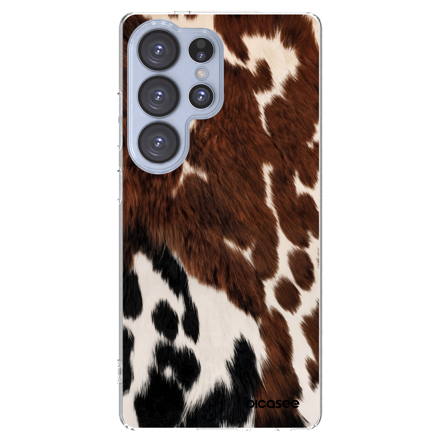 Picasee silikonski prozorni ovitek za Samsung Galaxy S25 Ultra 5G - Rust