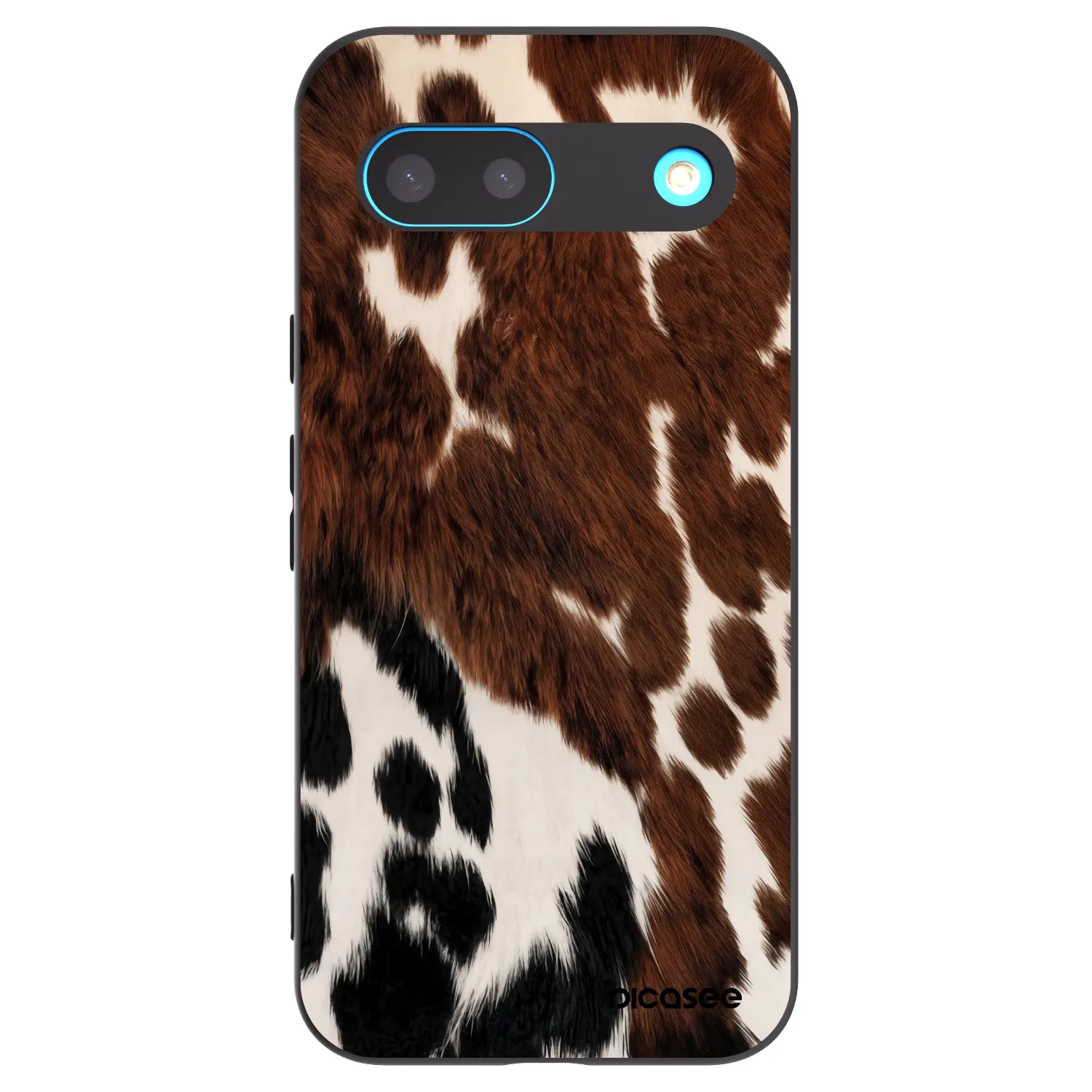 Picasee silikonski črni ovitek za Google Pixel 8 - Rust