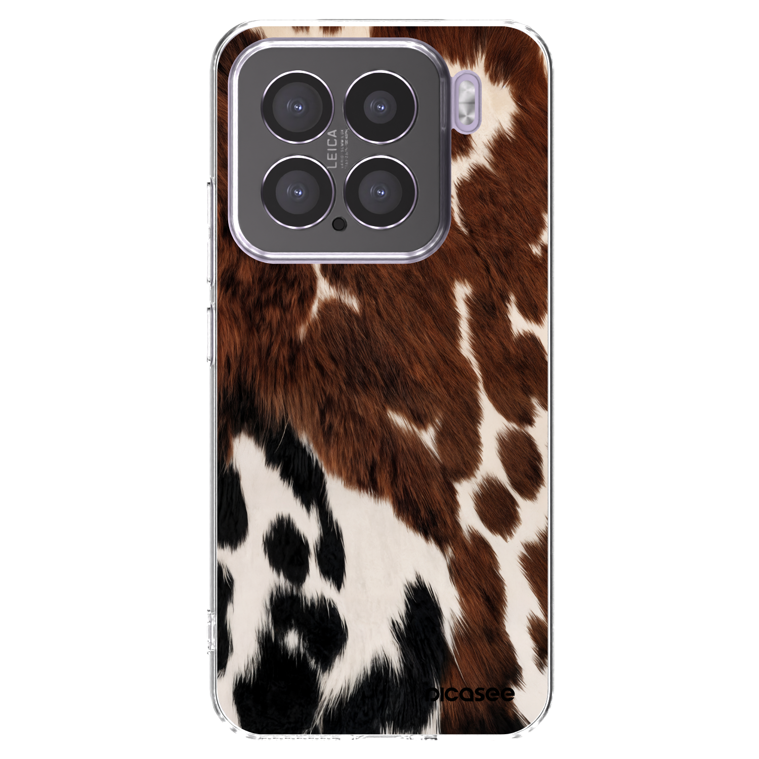 Picasee silikonski prozorni ovitek za Xiaomi 15 - Rust