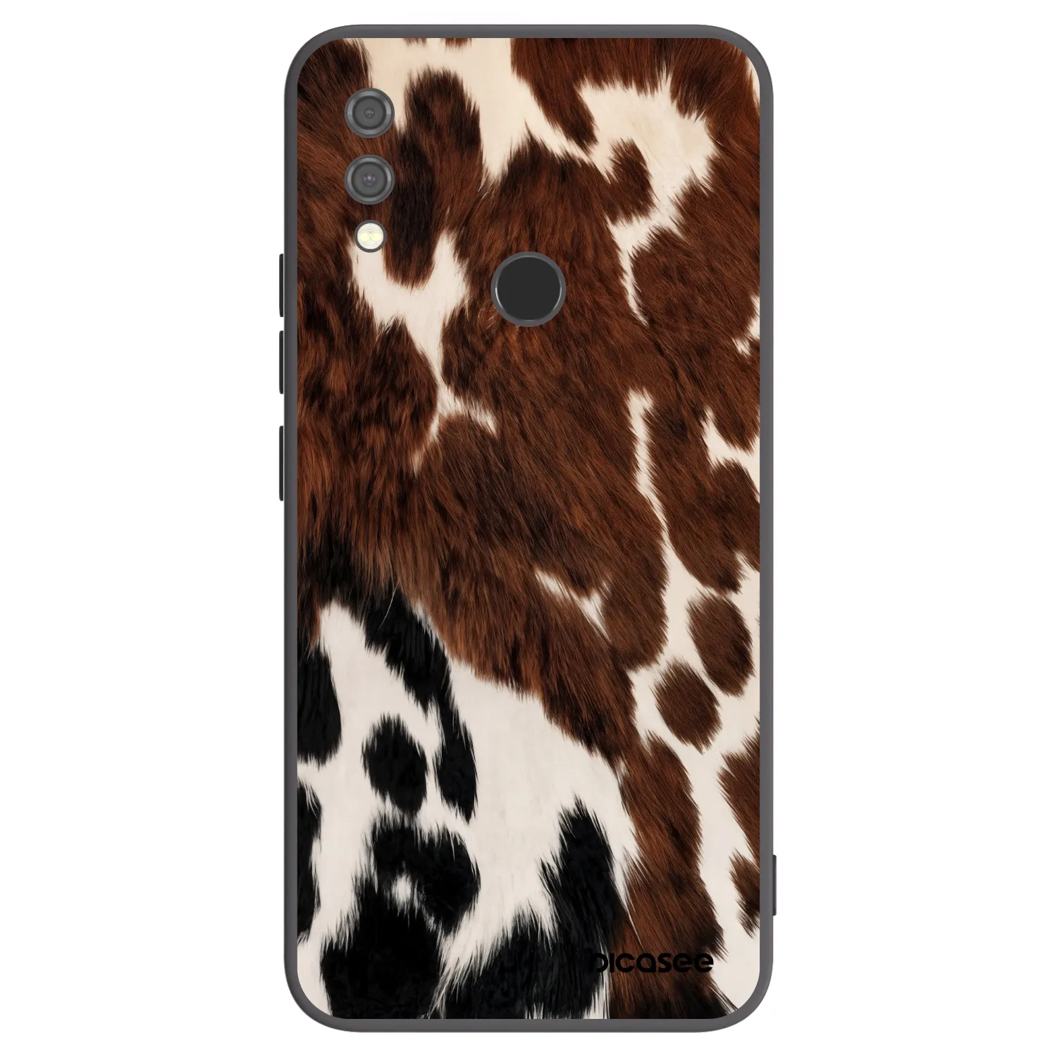 Picasee silikonski črni ovitek za Xiaomi Redmi Note 7 - Rust