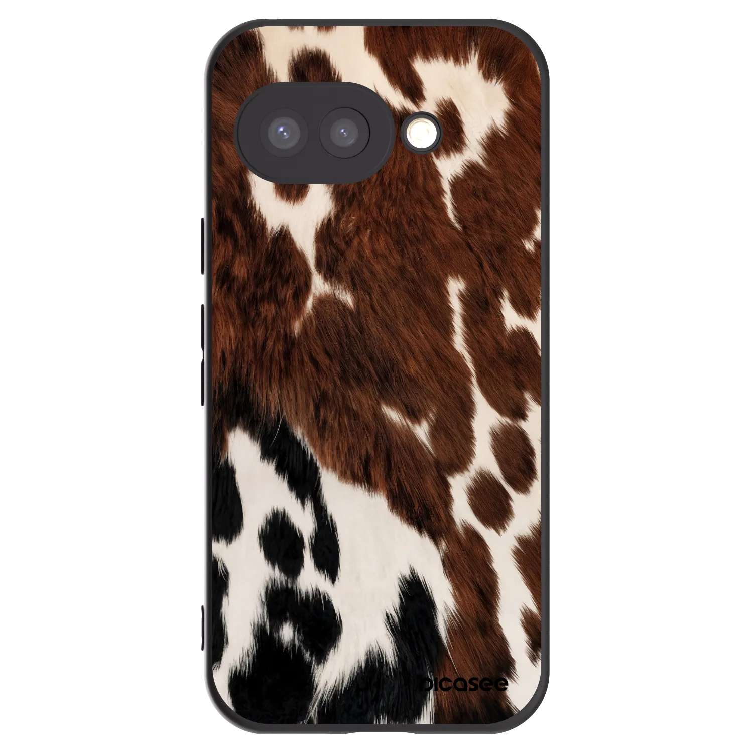 Picasee silikonski črni ovitek za Google Pixel 9a - Rust