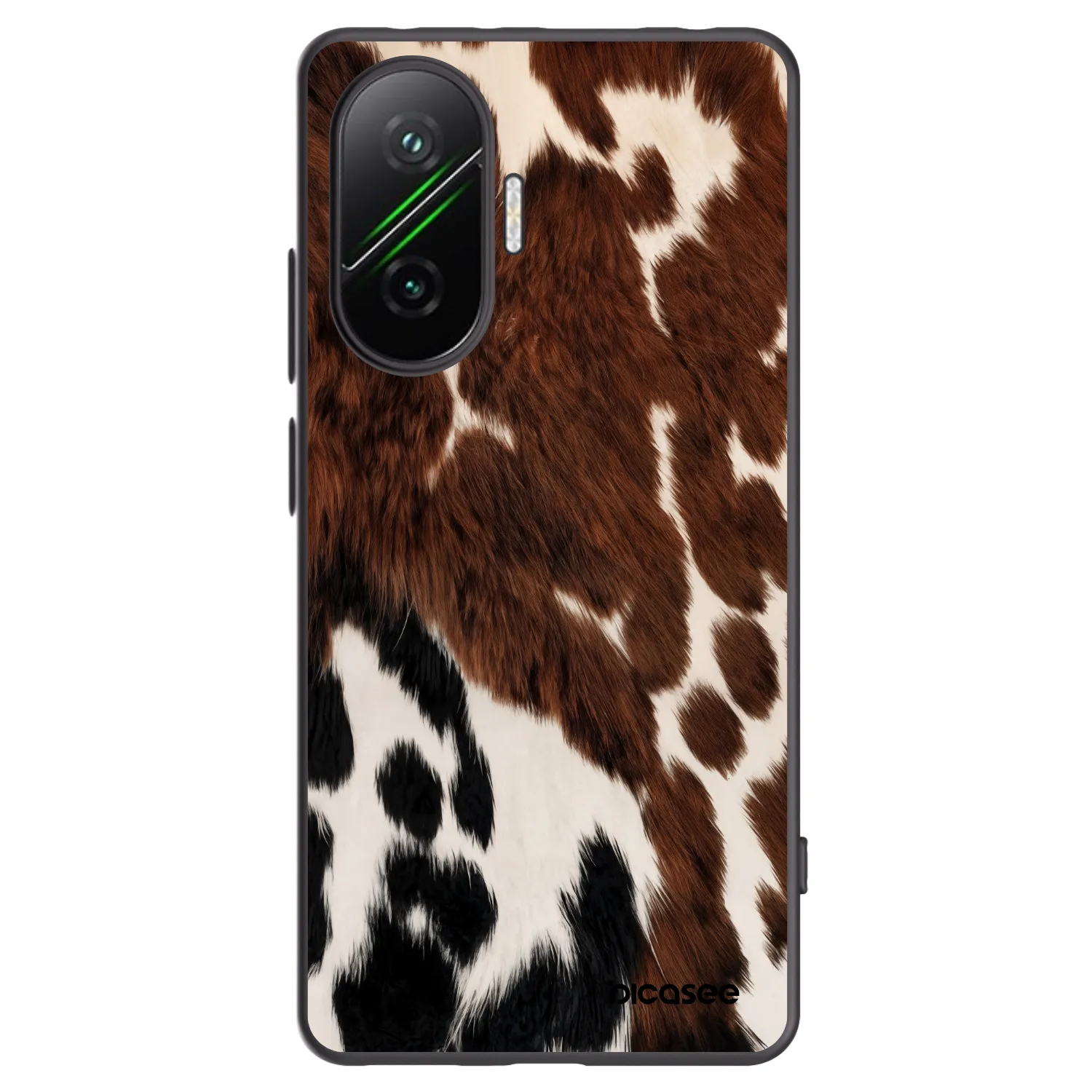Picasee silikonski črni ovitek za Xiaomi Poco F7 Pro 5G - Rust