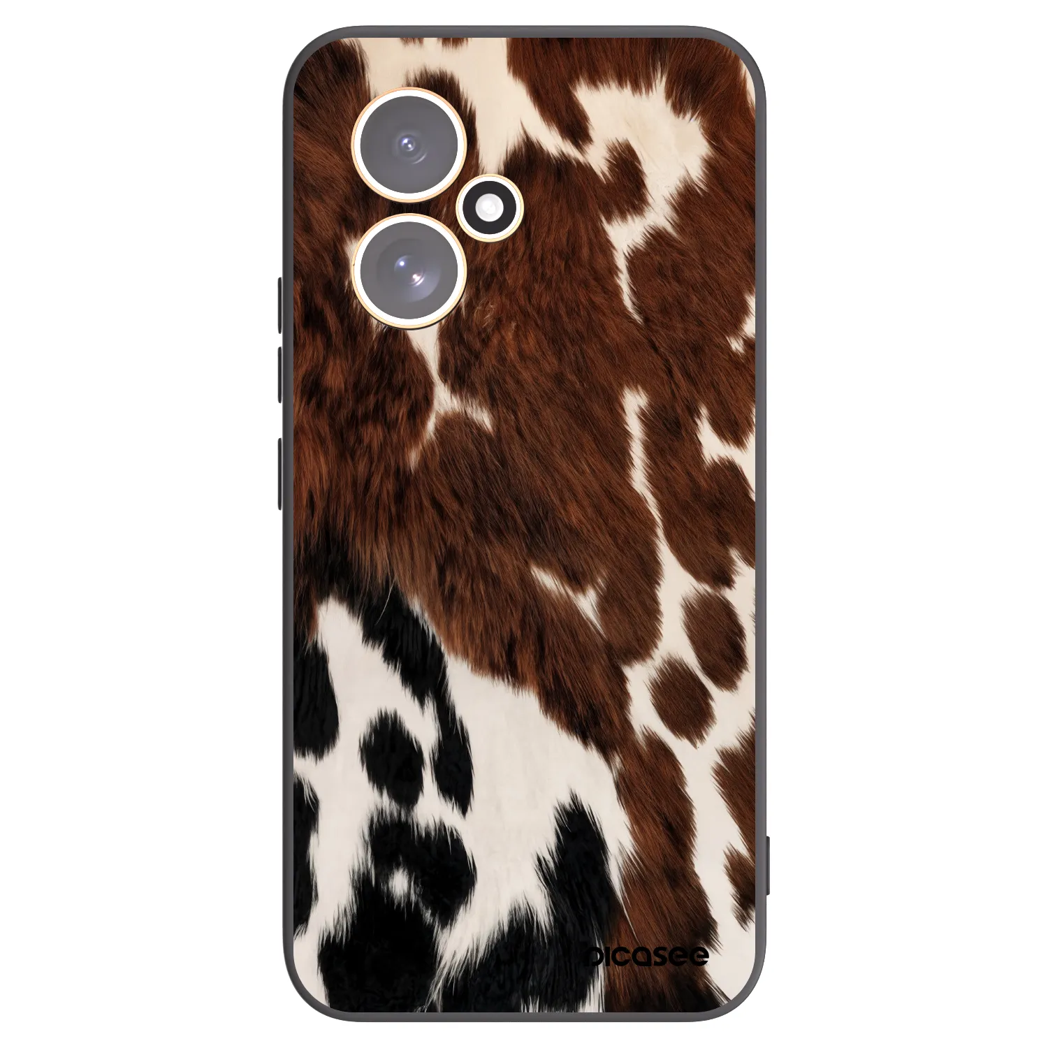 Picasee silikonski črni ovitek za Honor 400 5G - Rust