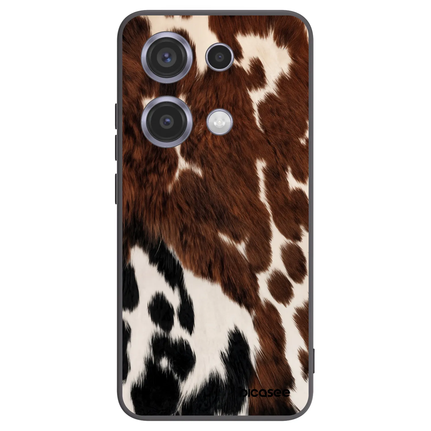Picasee silikonski črni ovitek za Xiaomi Redmi Note 14S - Rust