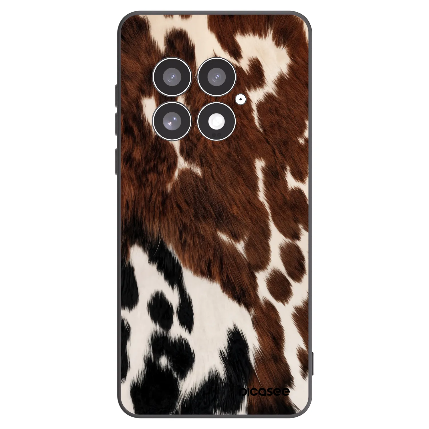 Picasee silikonski črni ovitek za OnePlus 13 5G - Rust
