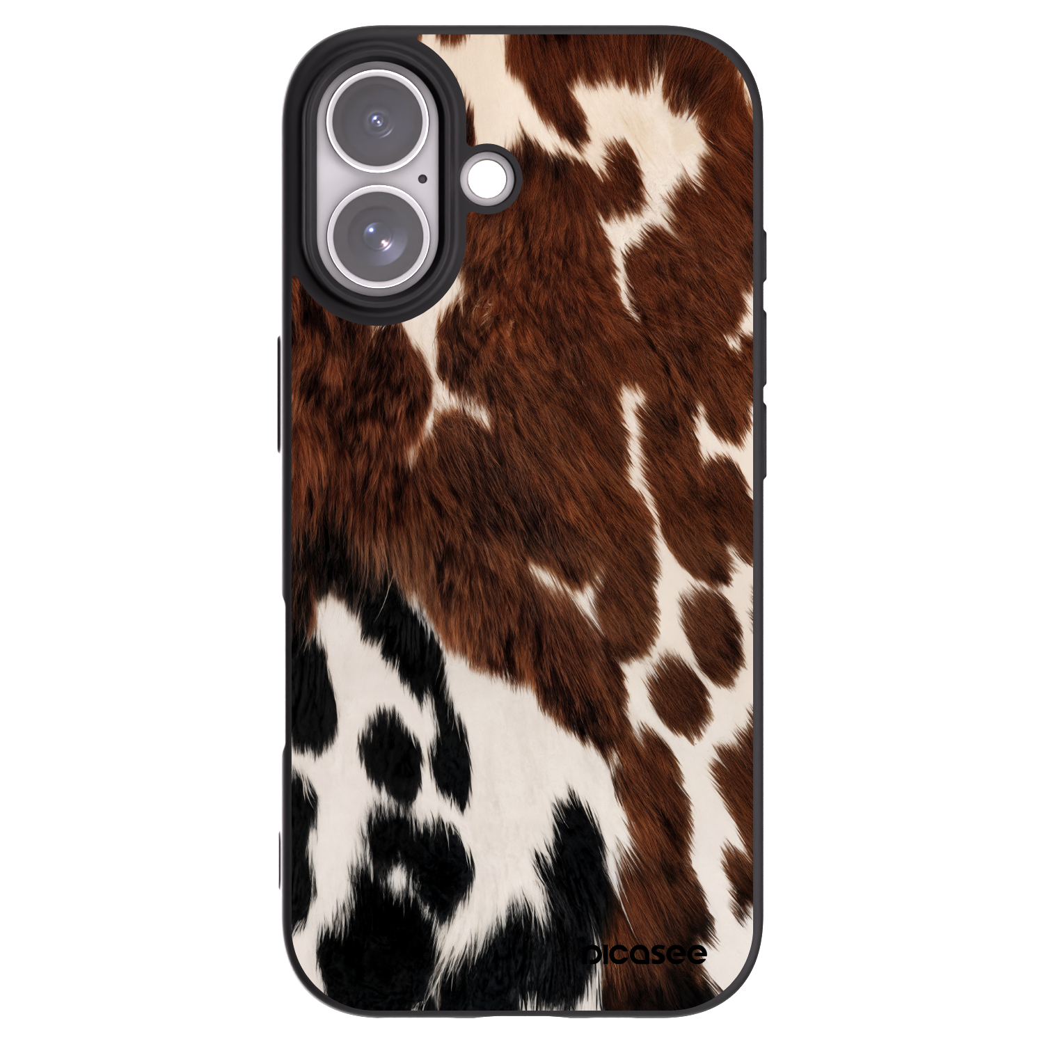 Picasee silikonski črni ovitek za Apple iPhone 17 - Rust