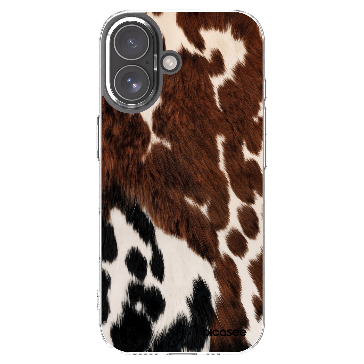 Picasee silikonski prozorni ovitek za Apple iPhone 17 - Rust