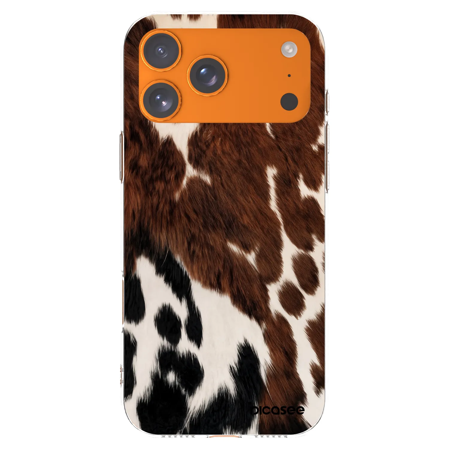 Picasee silikonski prozorni ovitek za Apple iPhone 17 Pro Max - Rust