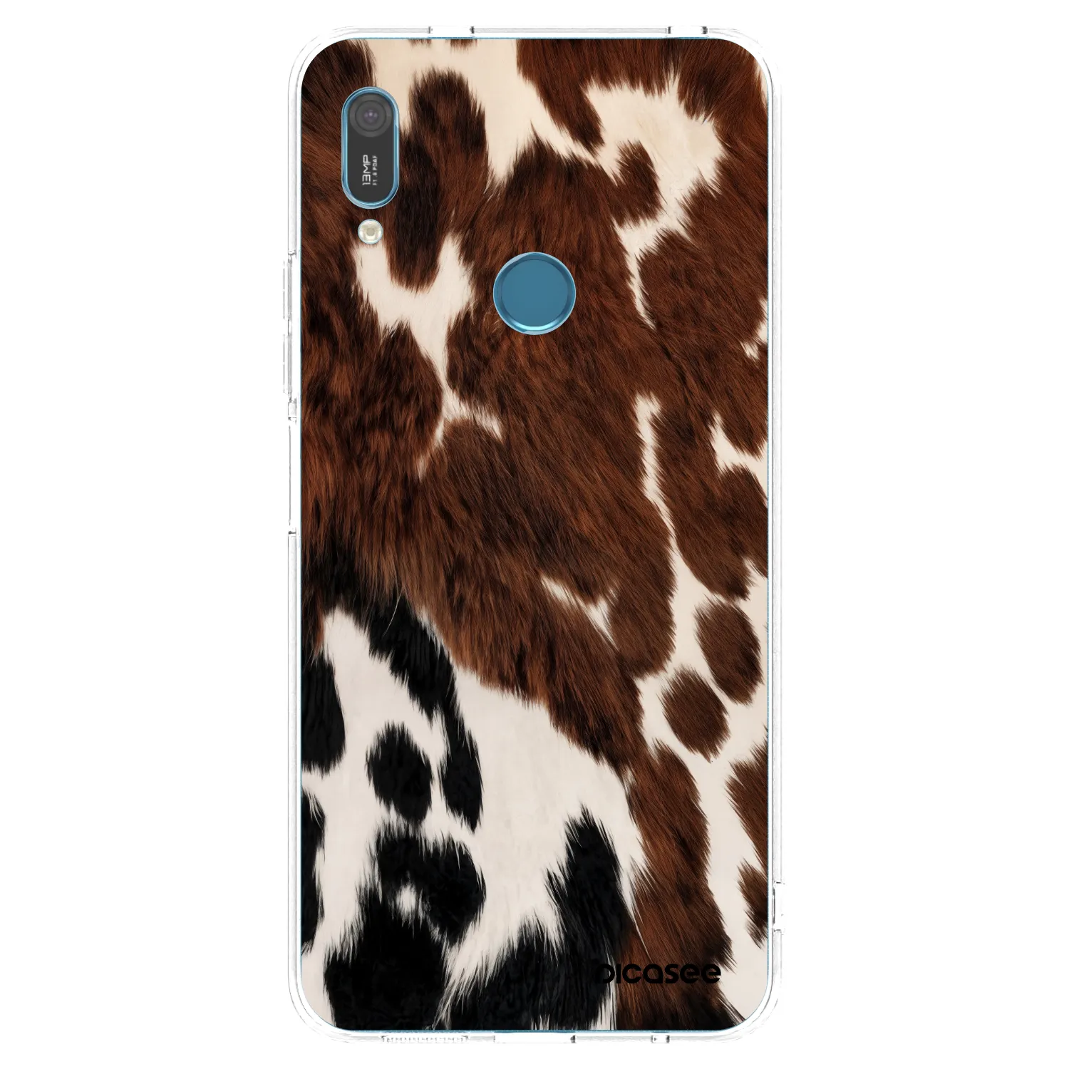 Picasee silikonski prozorni ovitek za Huawei Y6 2019 - Rust