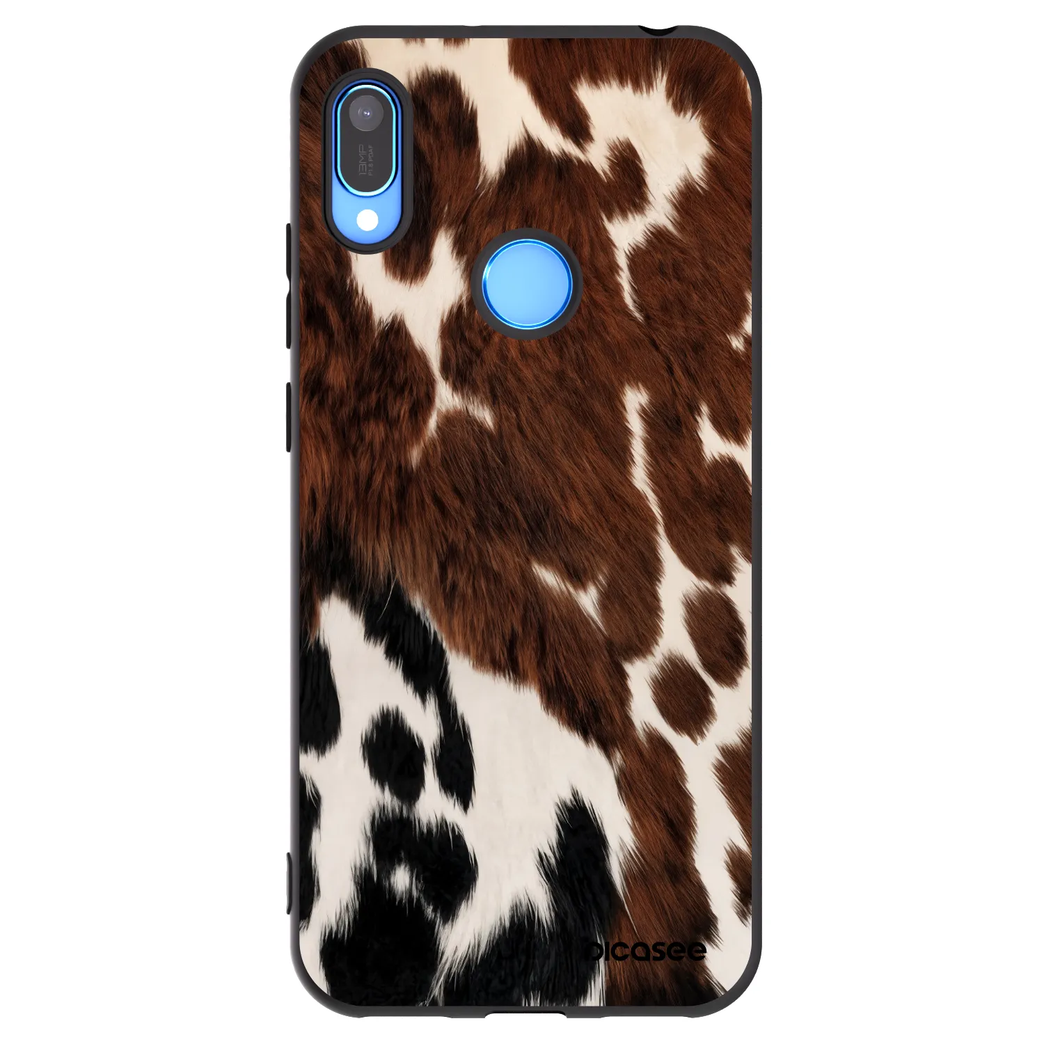 Picasee silikonski črni ovitek za Huawei Y6 2019 - Rust