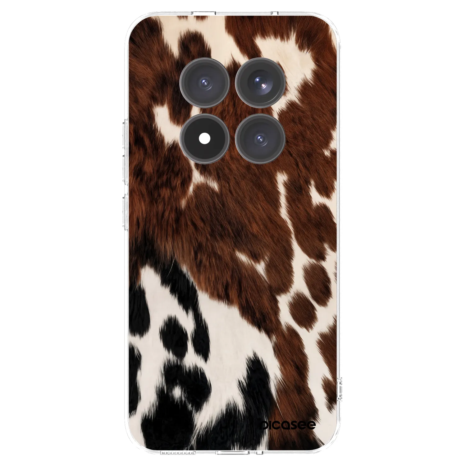Picasee silikonski prozorni ovitek za Xiaomi Redmi Note 15 Pro+ - Rust