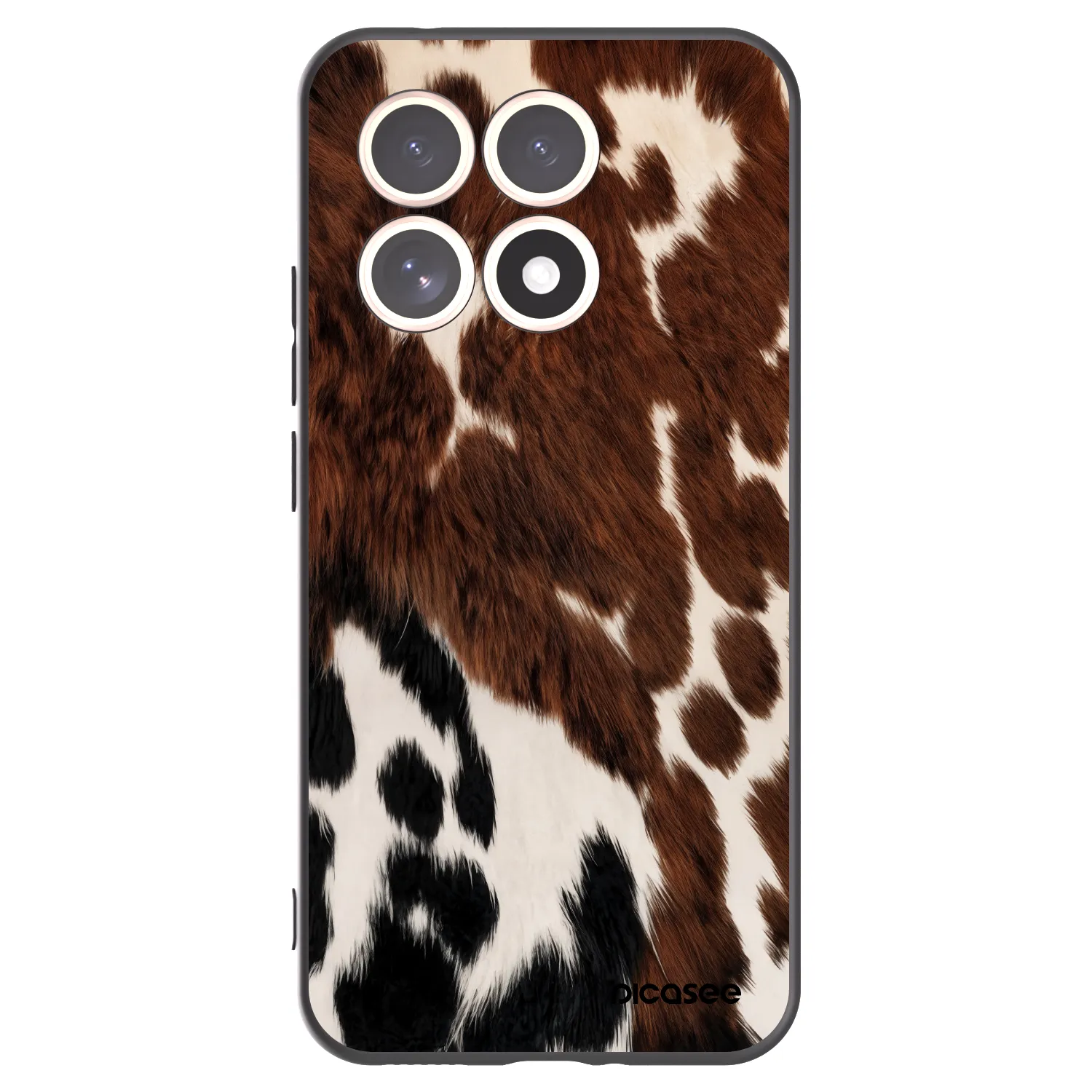 Picasee silikonski črni ovitek za Xiaomi 15T - Rust