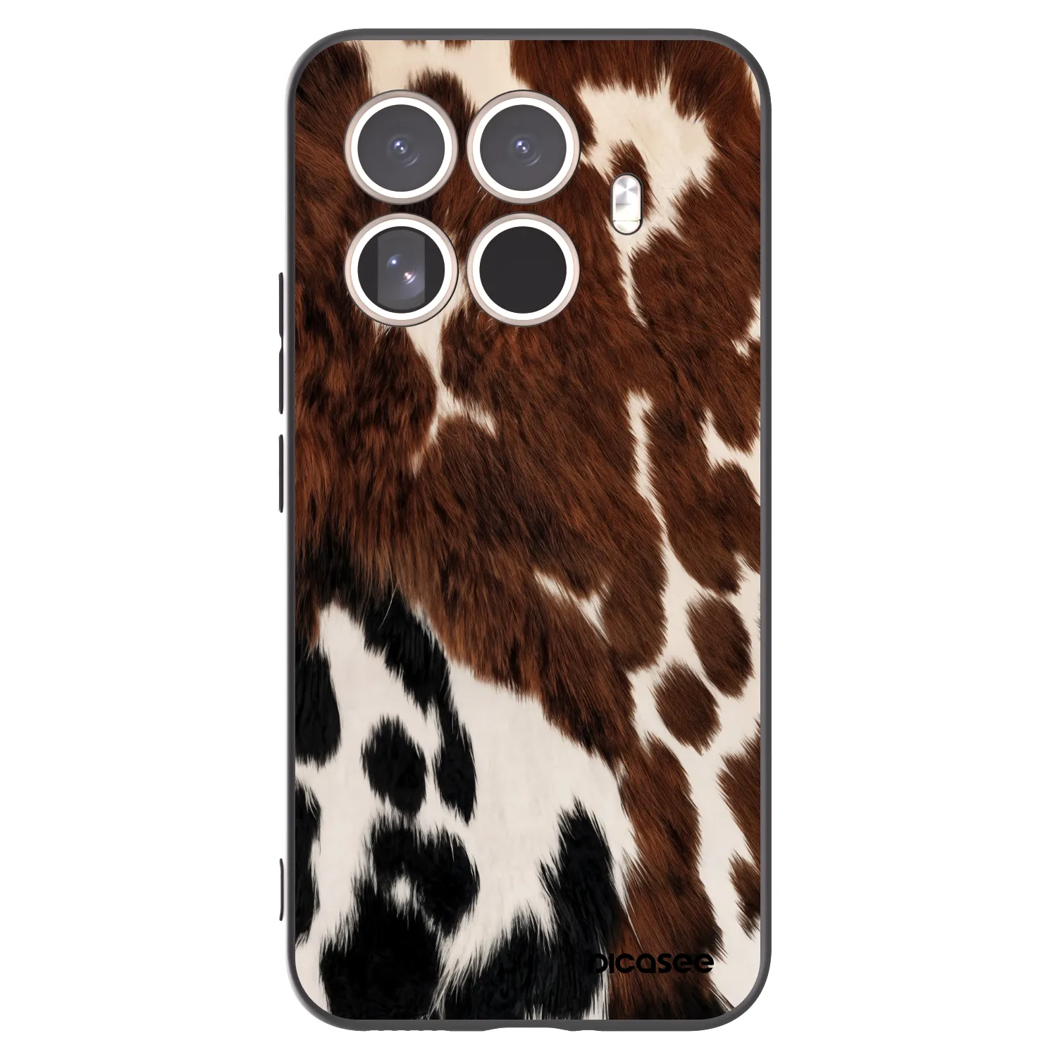 Picasee silikonski črni ovitek za Xiaomi 15T Pro - Rust